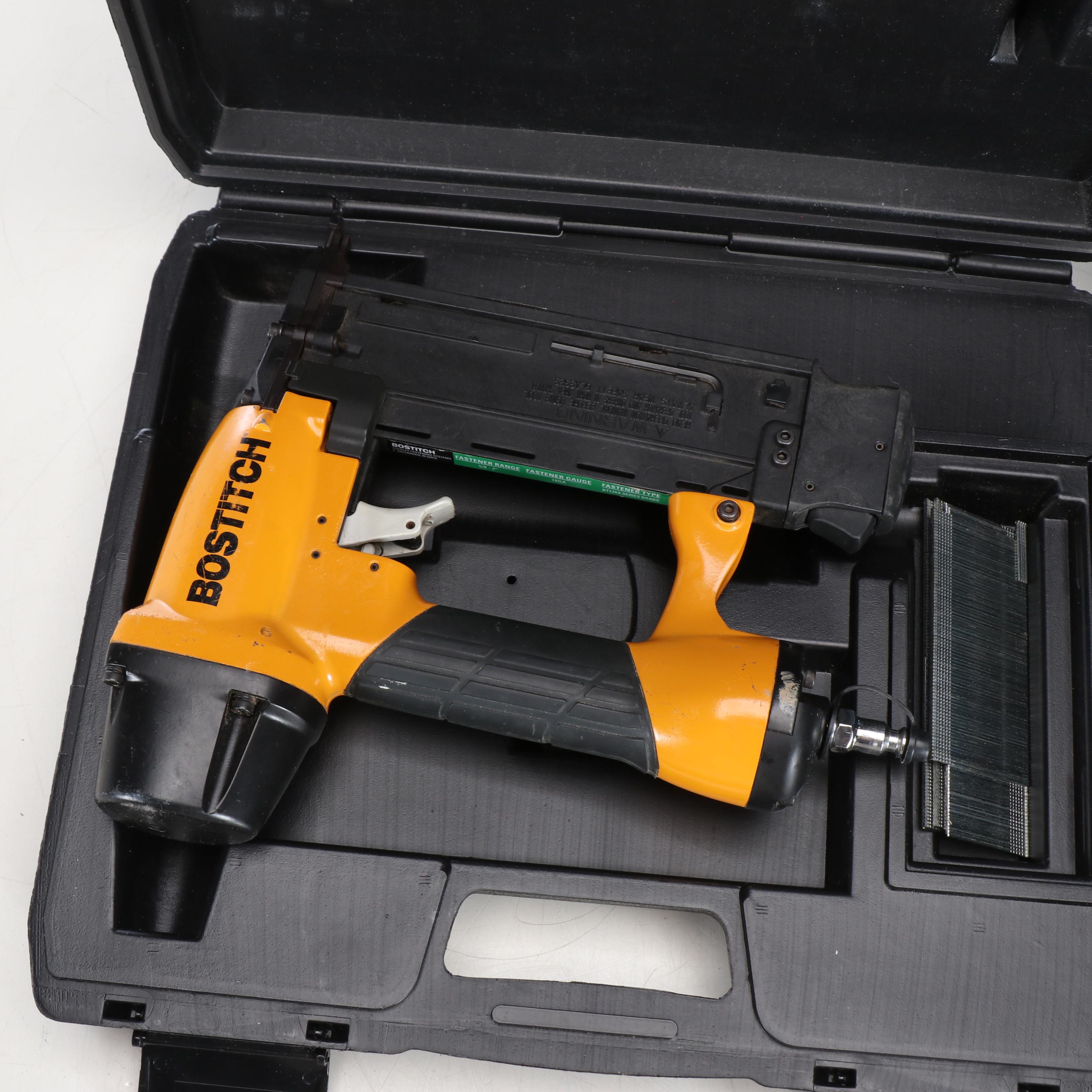 Stanley Bostitch Pneumatic Staplers and Brad Nailers with More Tools