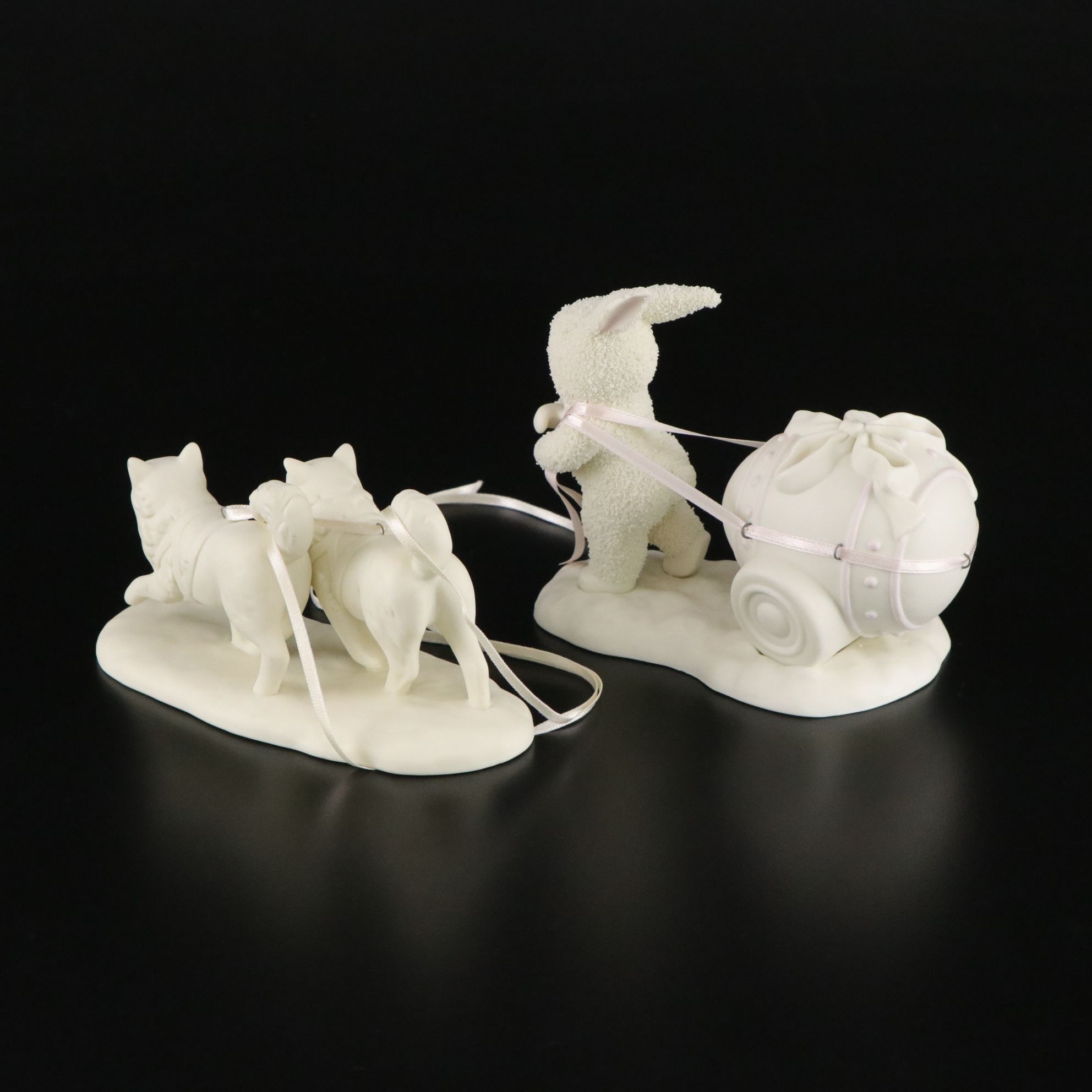 Department 56 Snowbabies "Lift Me Higher" Christmas Tree & More Bisque Figurines