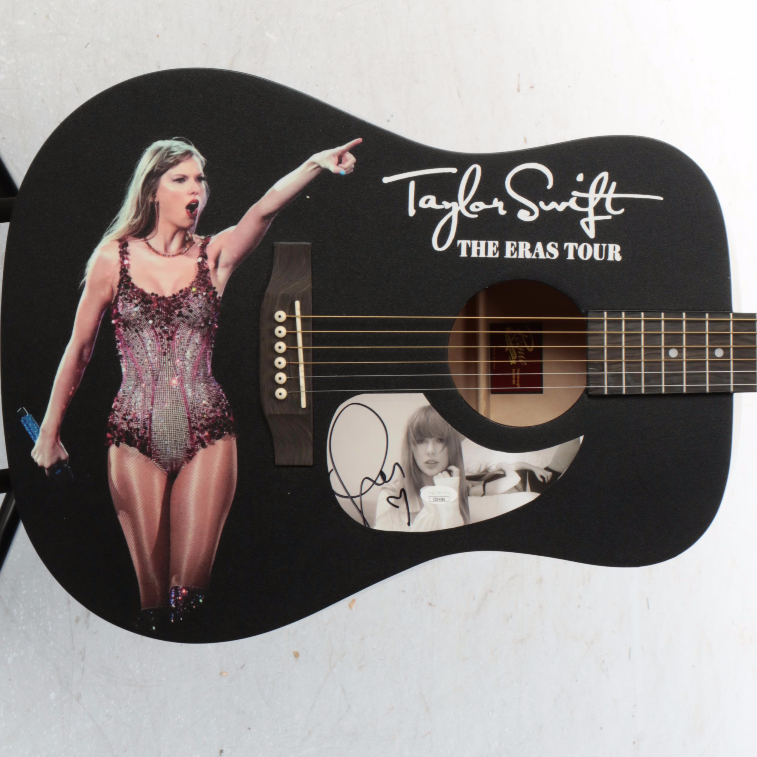 Taylor Swift "The Eras" Rogue Dreadnought Acoustic Guitar with Signed Decal, JSA