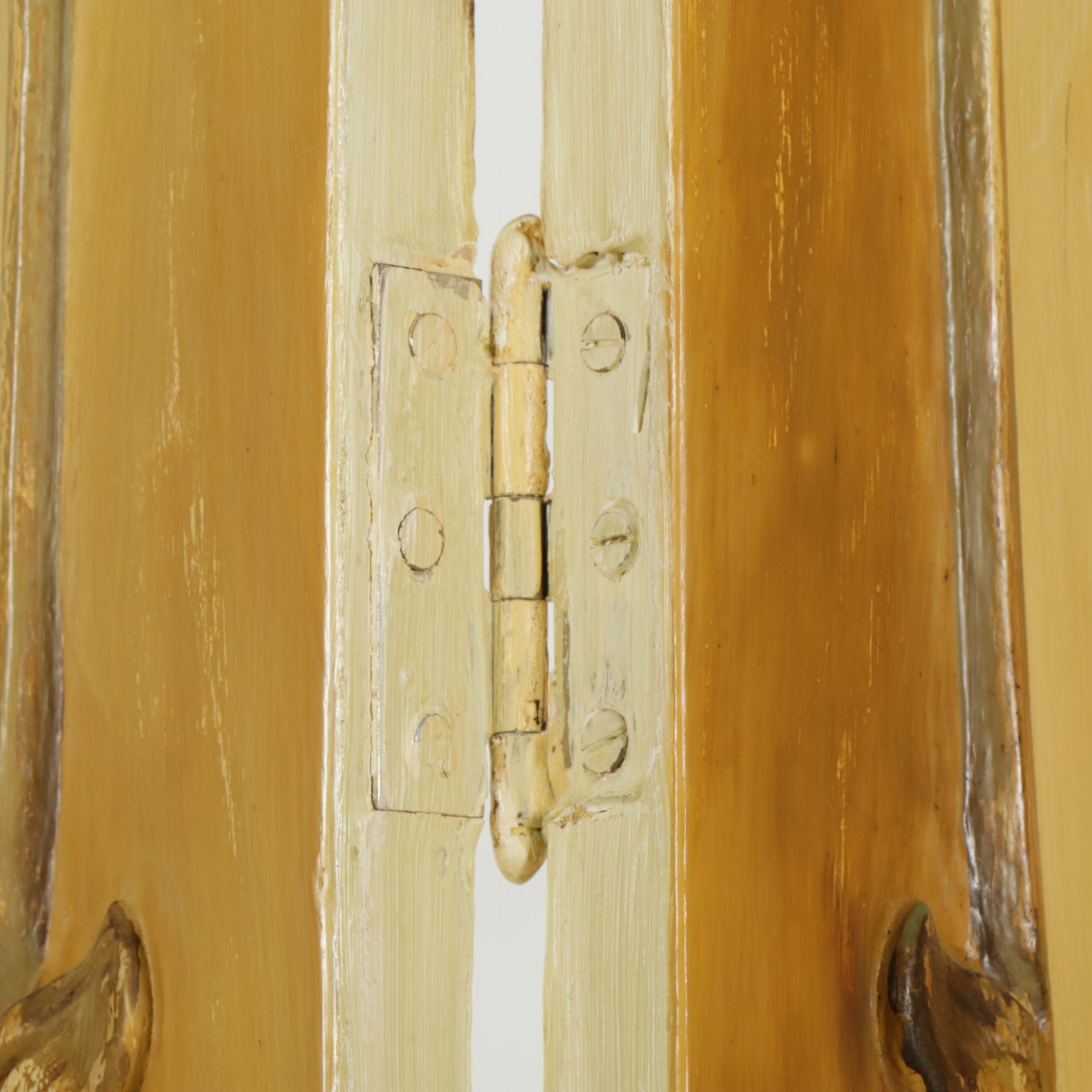 French Provincial Hand Painted Room Screen