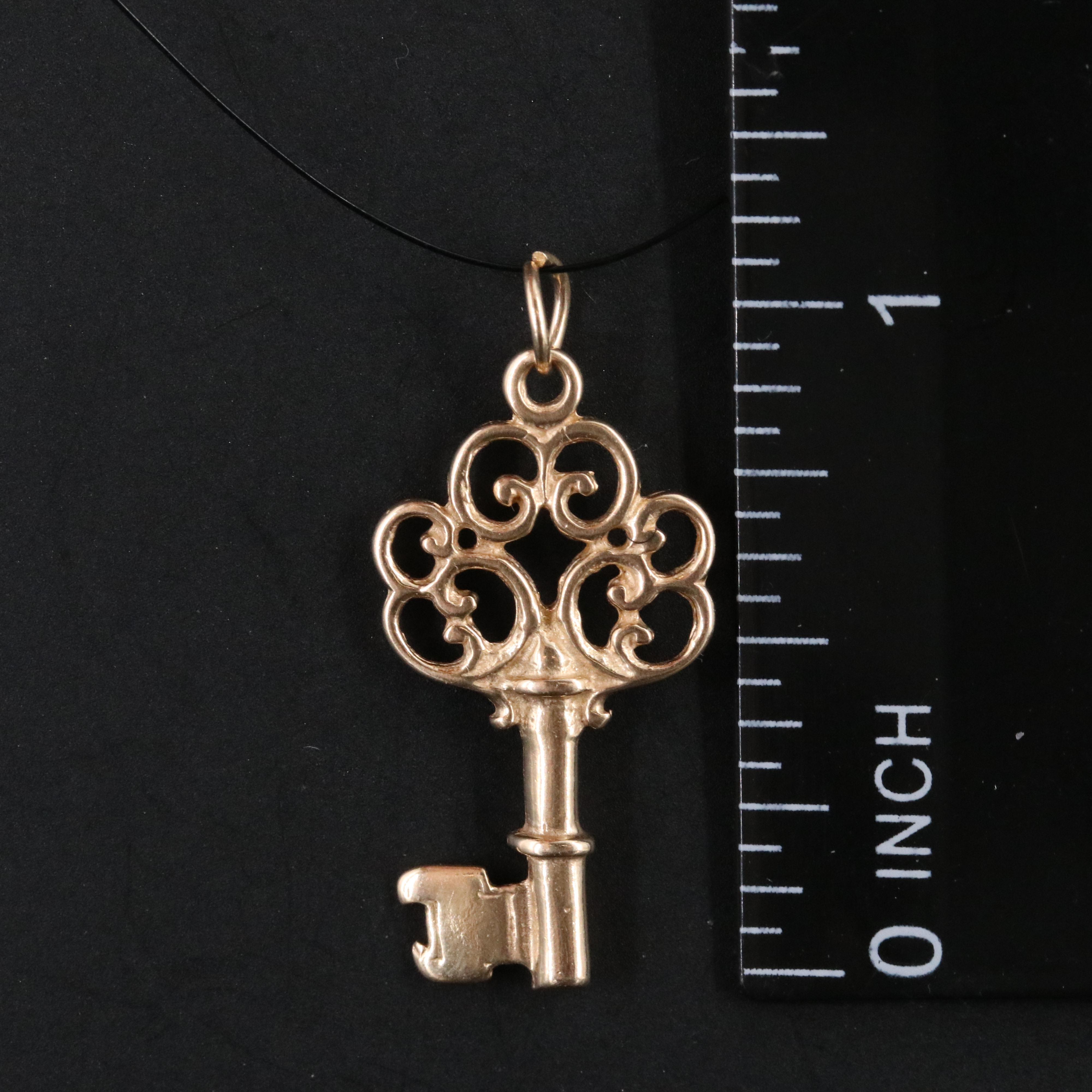 14K Key Charm