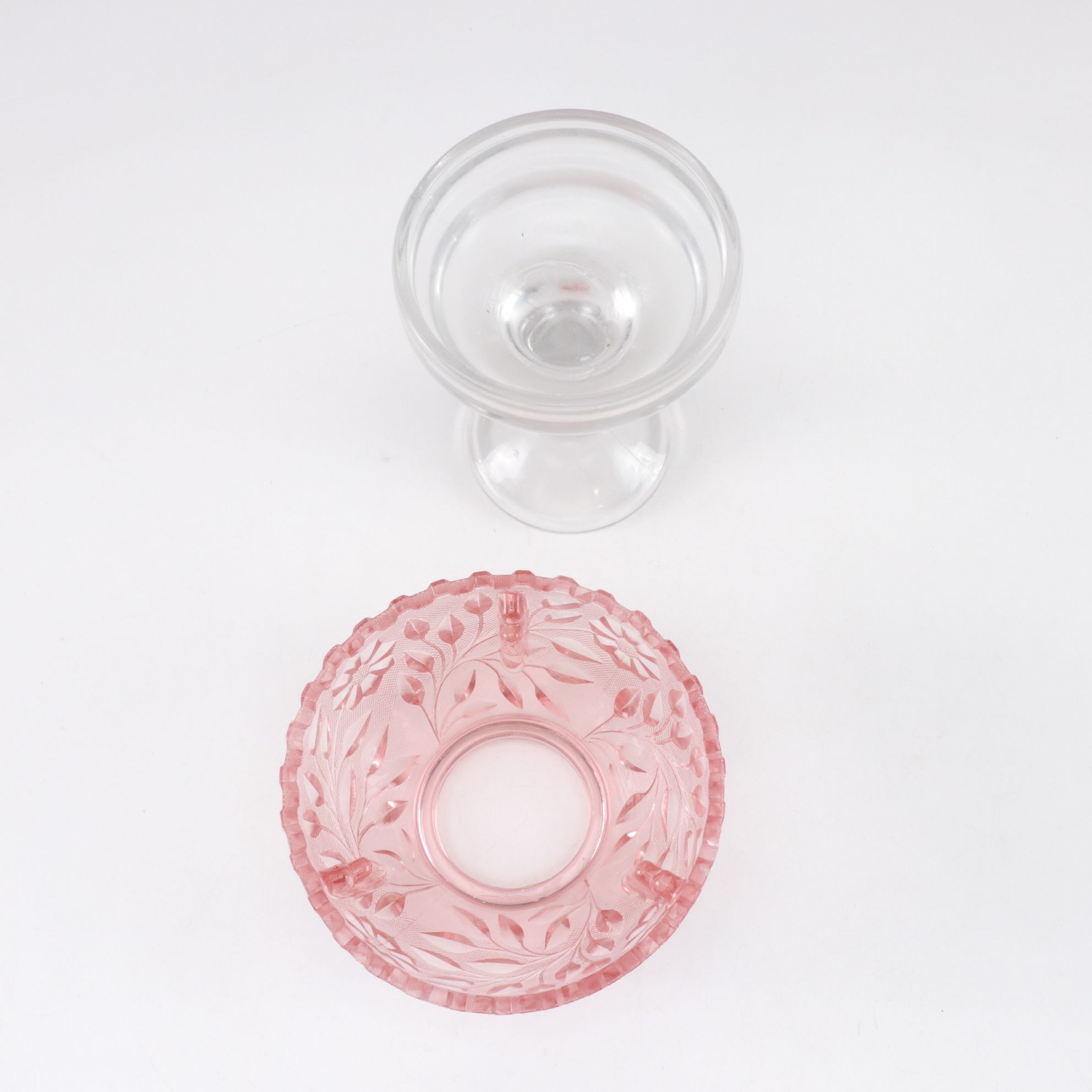 Fenton Pink Fairy Lamp, Carnival Glass Hen on Nest, Seashell Boxes & More