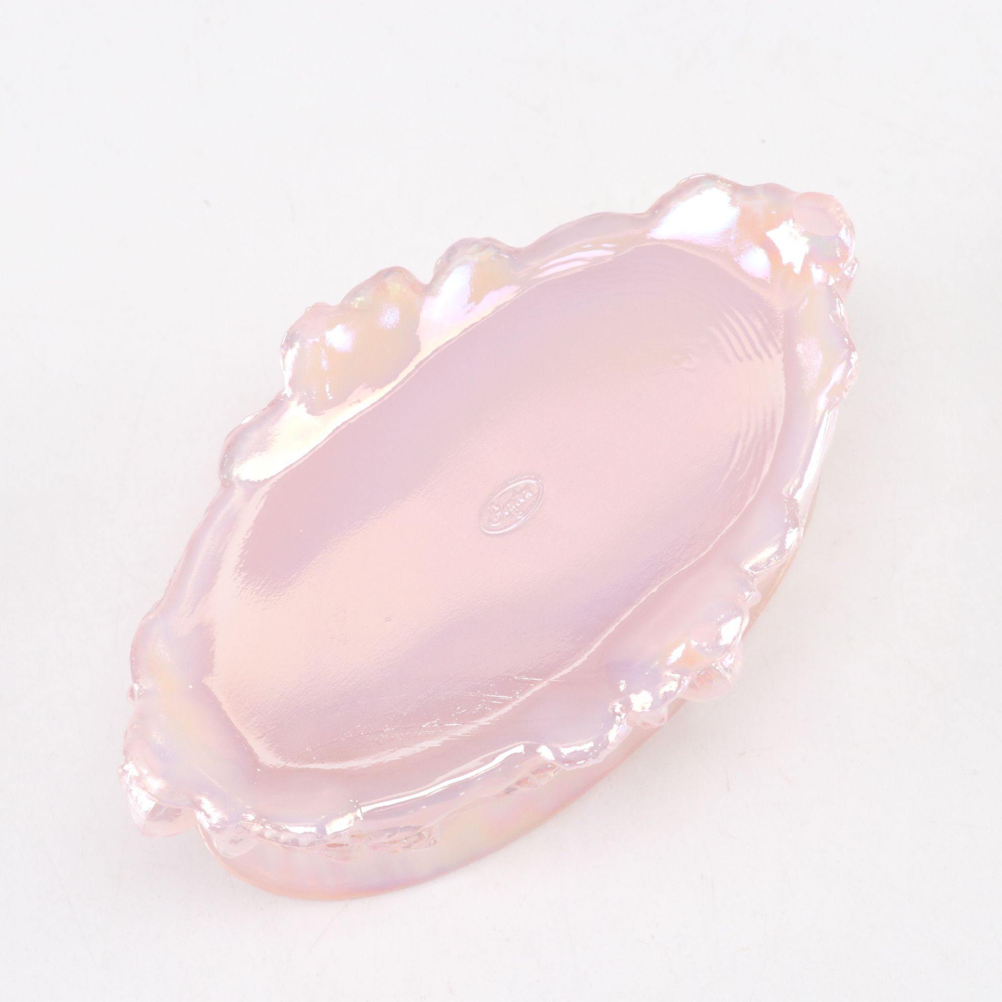 Fenton Pink Fairy Lamp, Carnival Glass Hen on Nest, Seashell Boxes & More