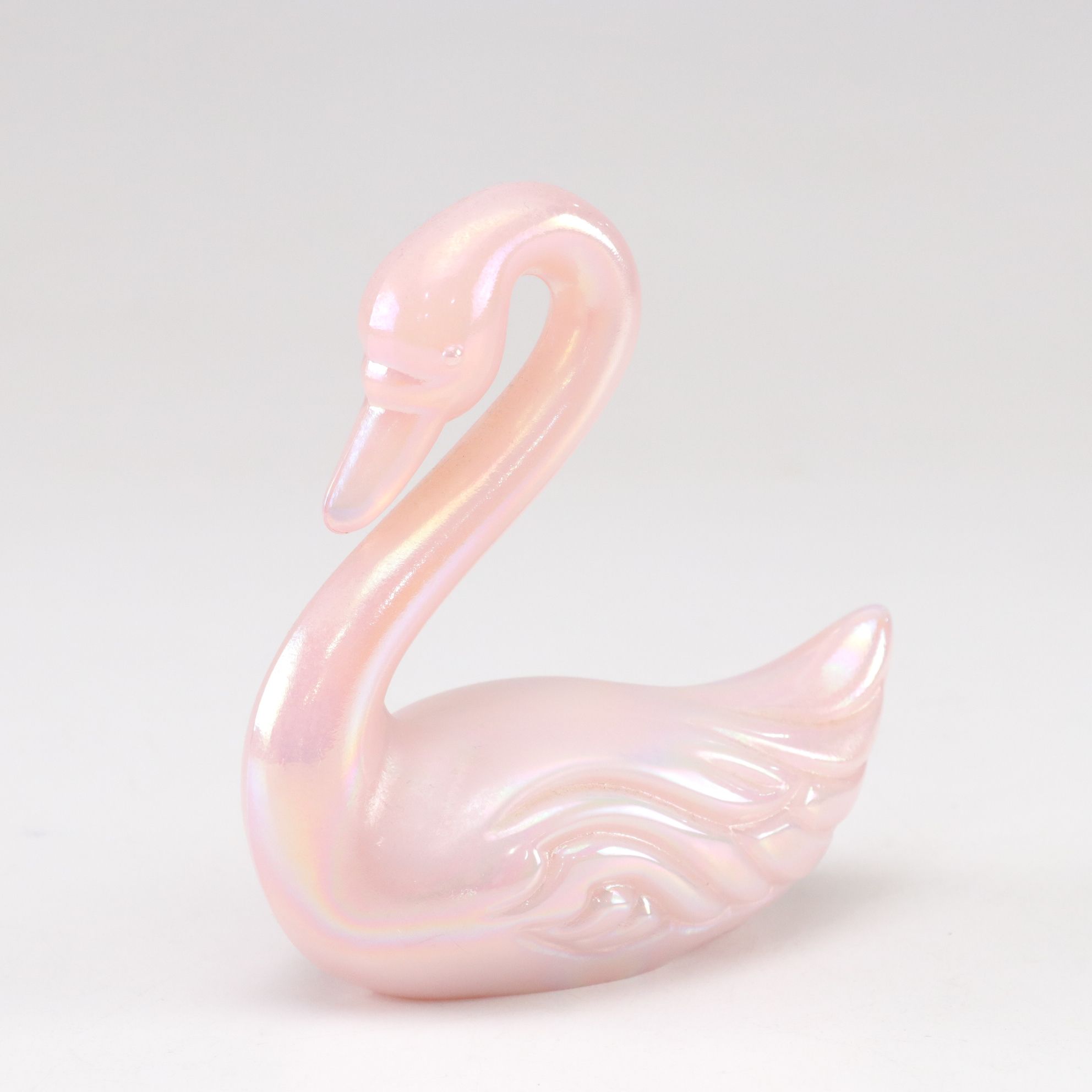 Fenton Pink Fairy Lamp, Carnival Glass Hen on Nest, Seashell Boxes & More