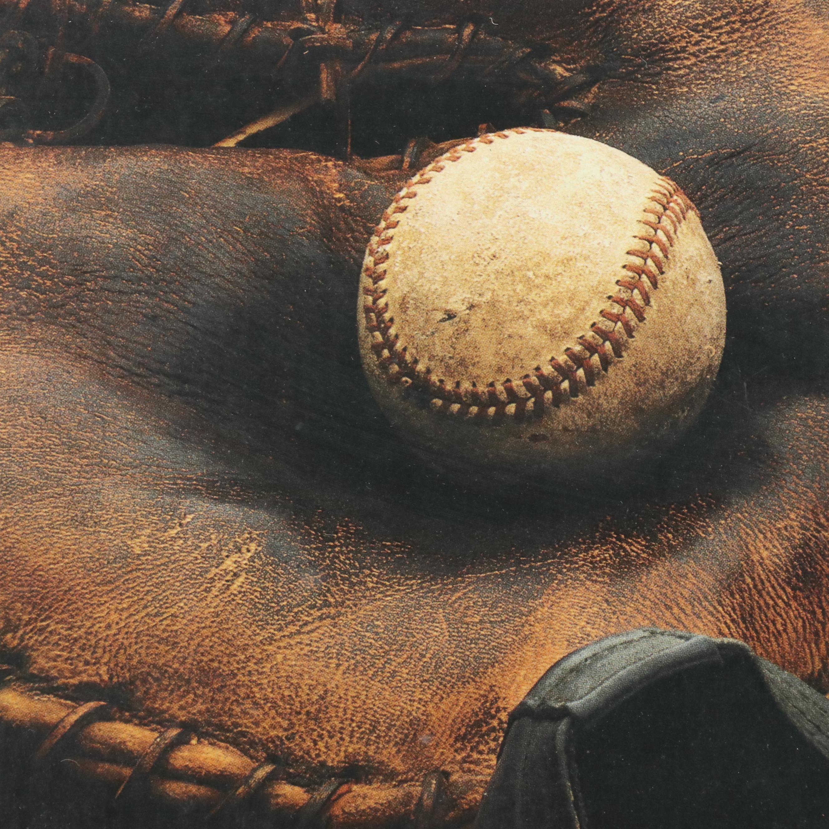 Lou Gehrig Offset Lithograph Poster