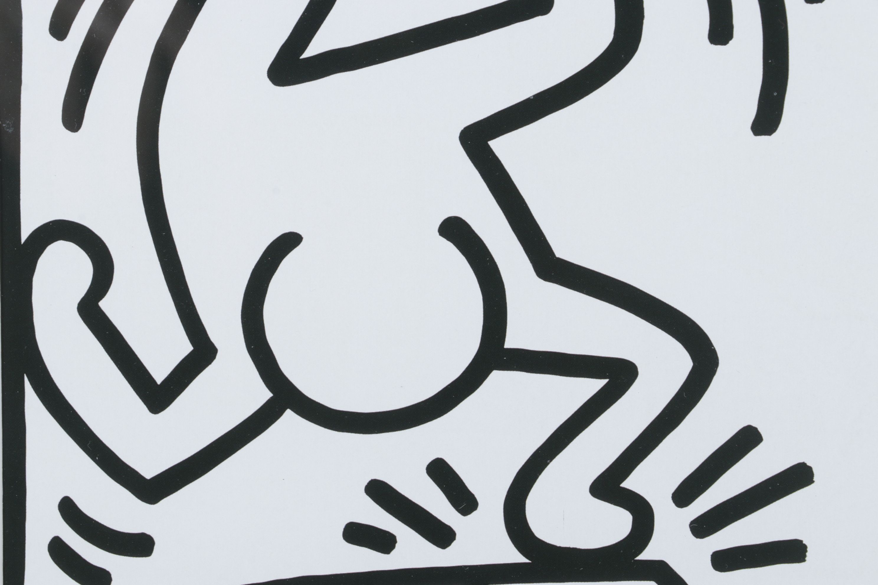 Offset Lithograph after Keith Haring Poster for Lucky Strike