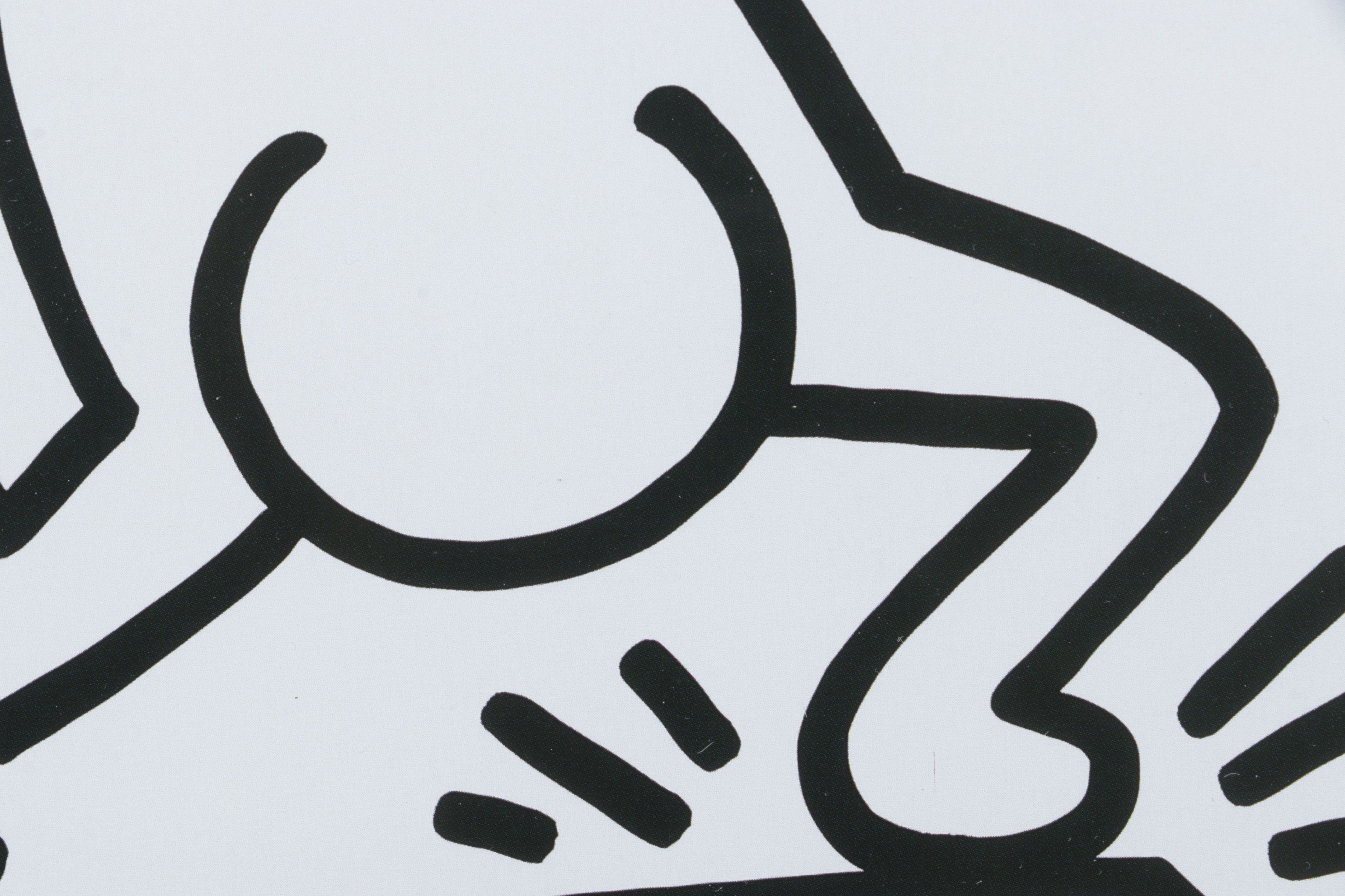 Offset Lithograph after Keith Haring Poster for Lucky Strike