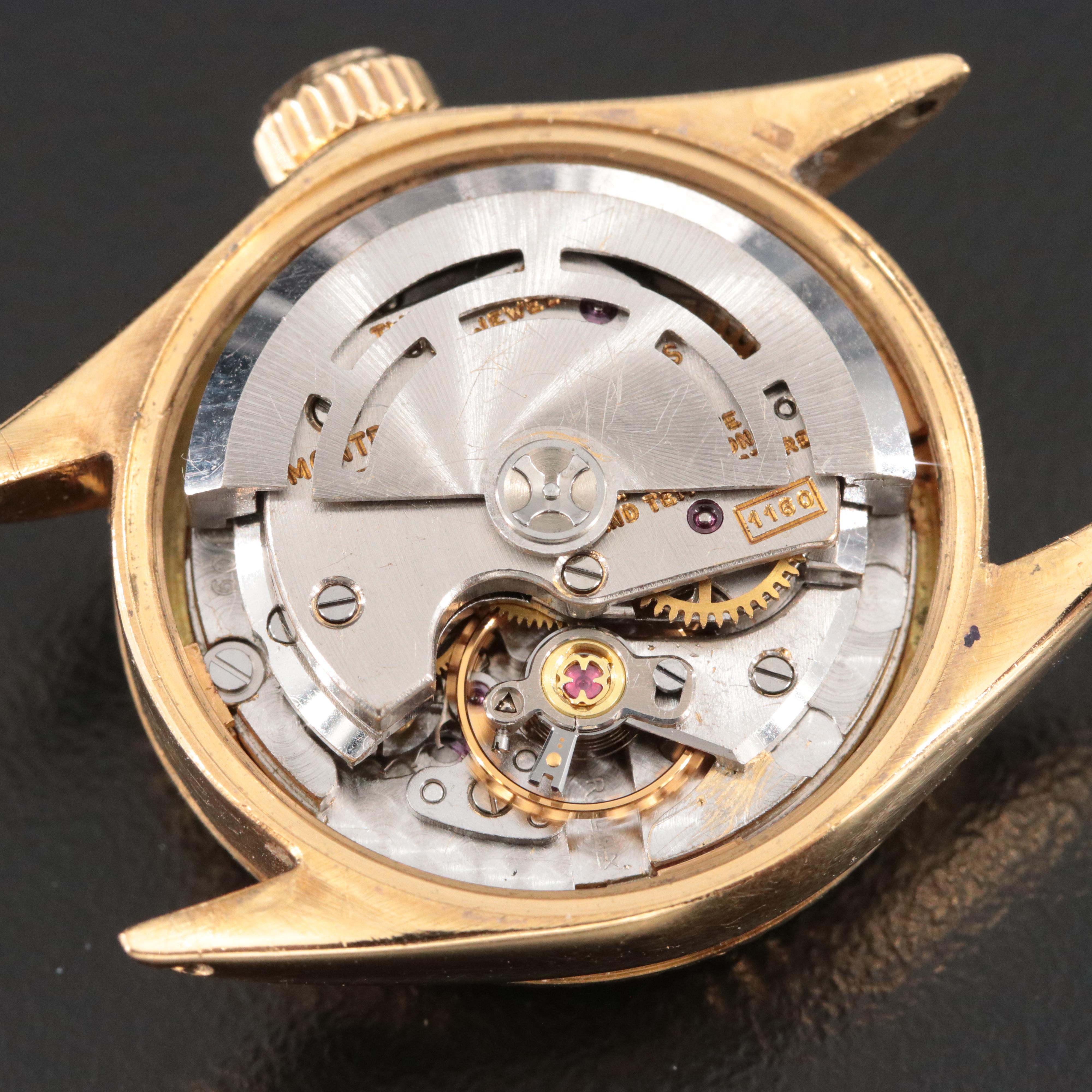 Rolex Datejust 6516 18K Gold Vintage Watch c.1966