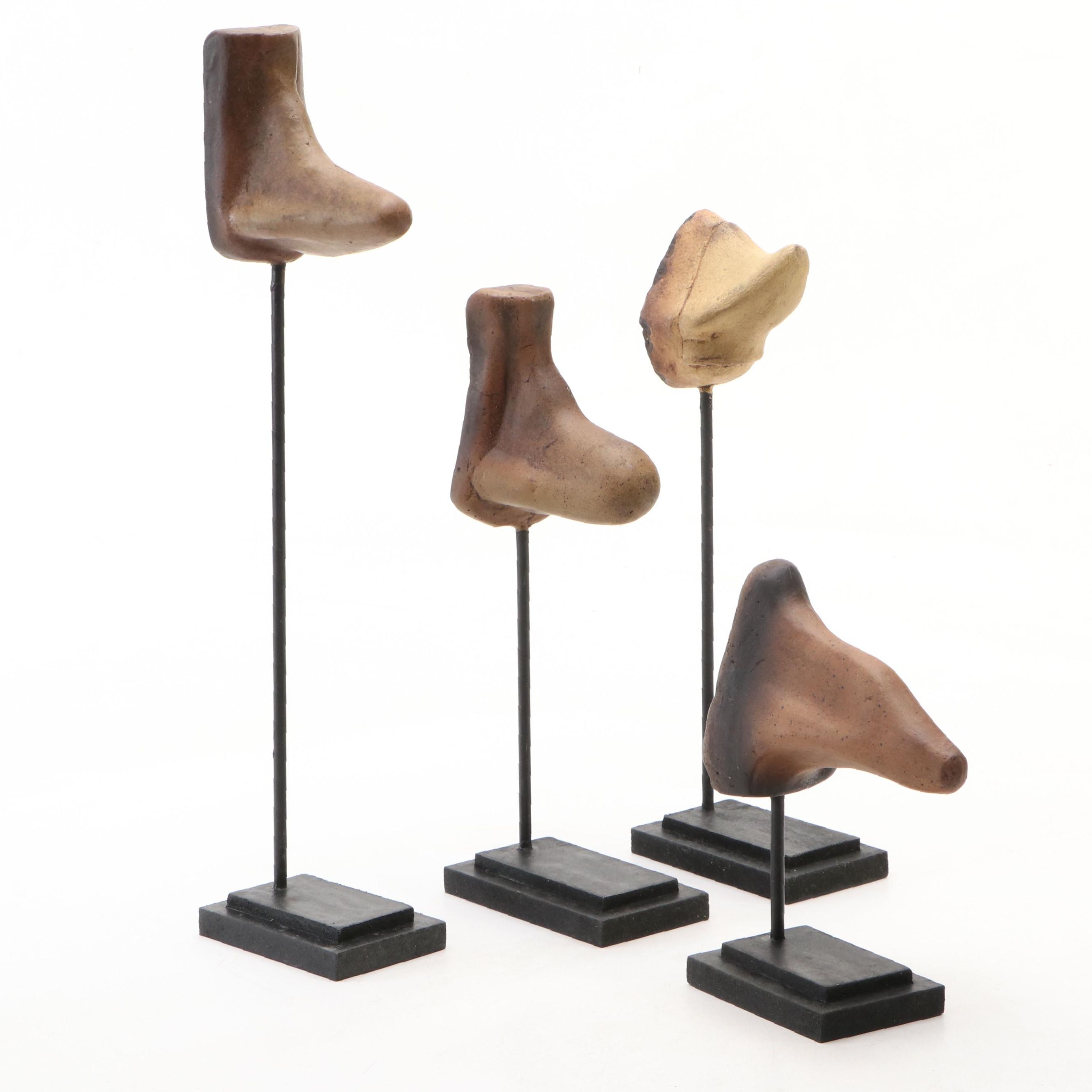 Restoration Hardware Vintage Carnival Style Noses on Stands