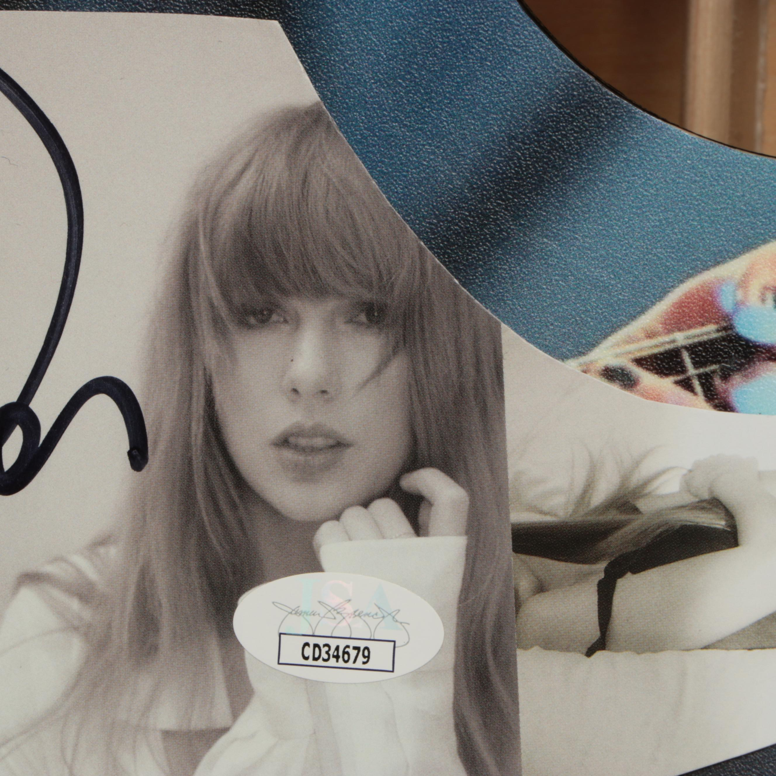 Taylor Swift Decal-Signed "The Eras Tour" Rogue Acoustic Guitar, JSA
