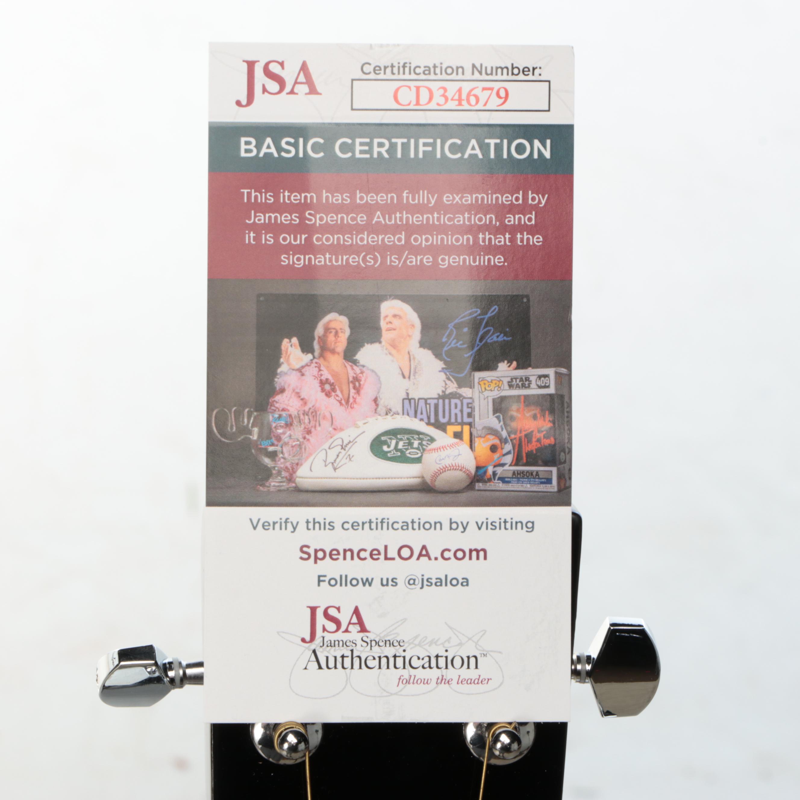 Taylor Swift Decal-Signed "The Eras Tour" Rogue Acoustic Guitar, JSA