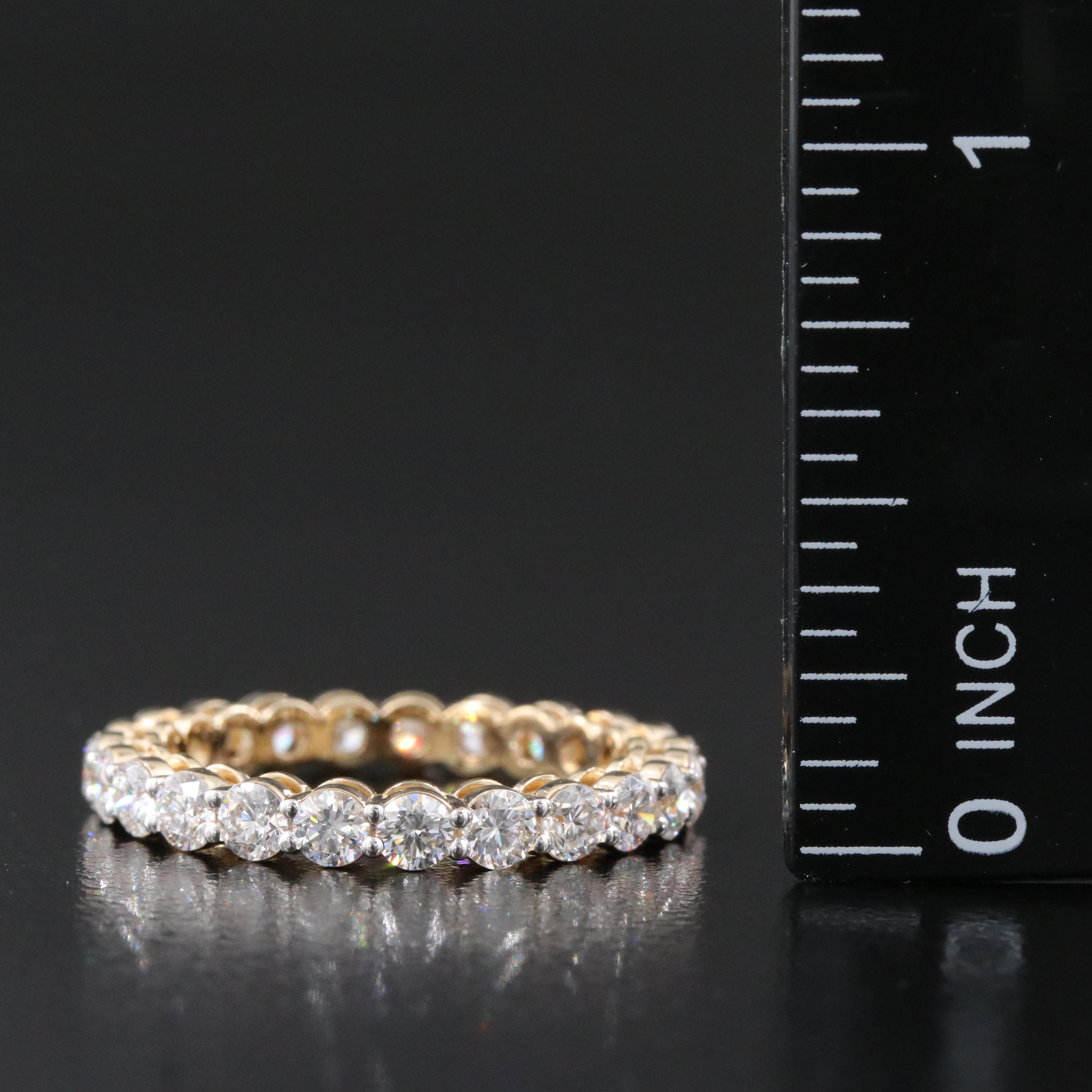 14K 1.99 CTW Lab Grown Diamond Eternity Band