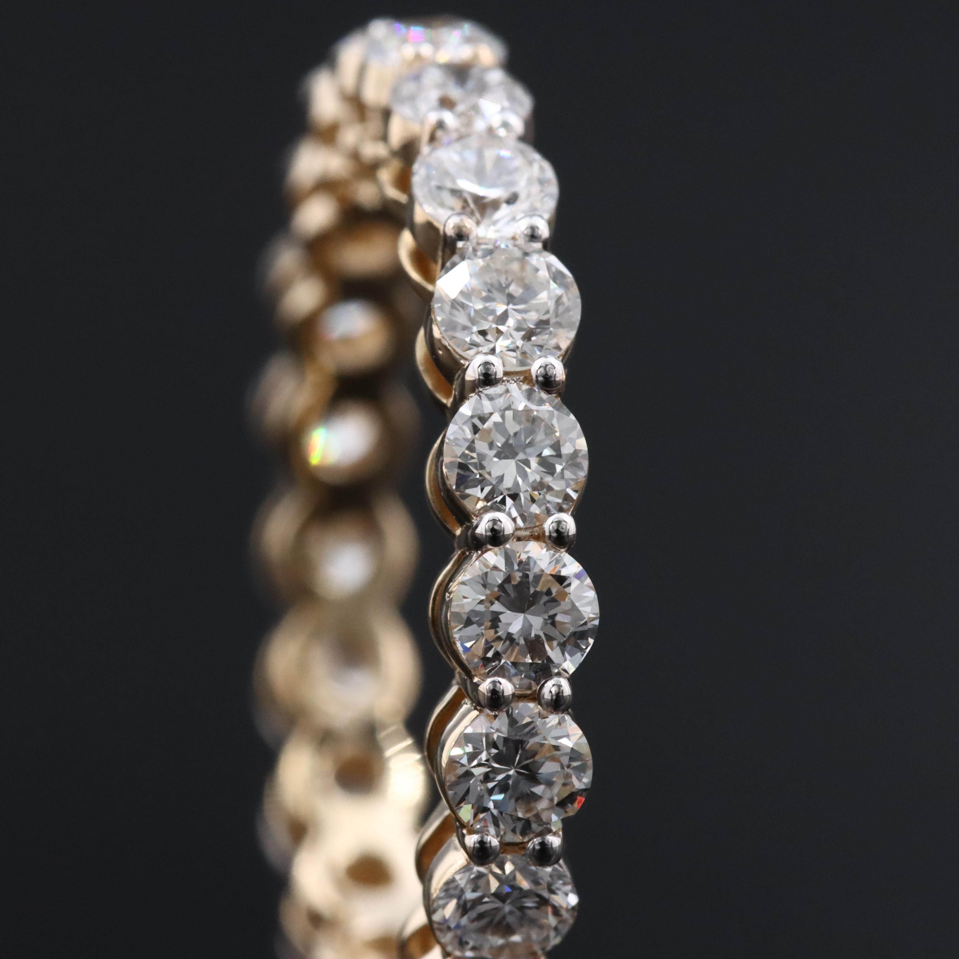 14K 2.17 CTW Lab Grown Diamond Eternity Band