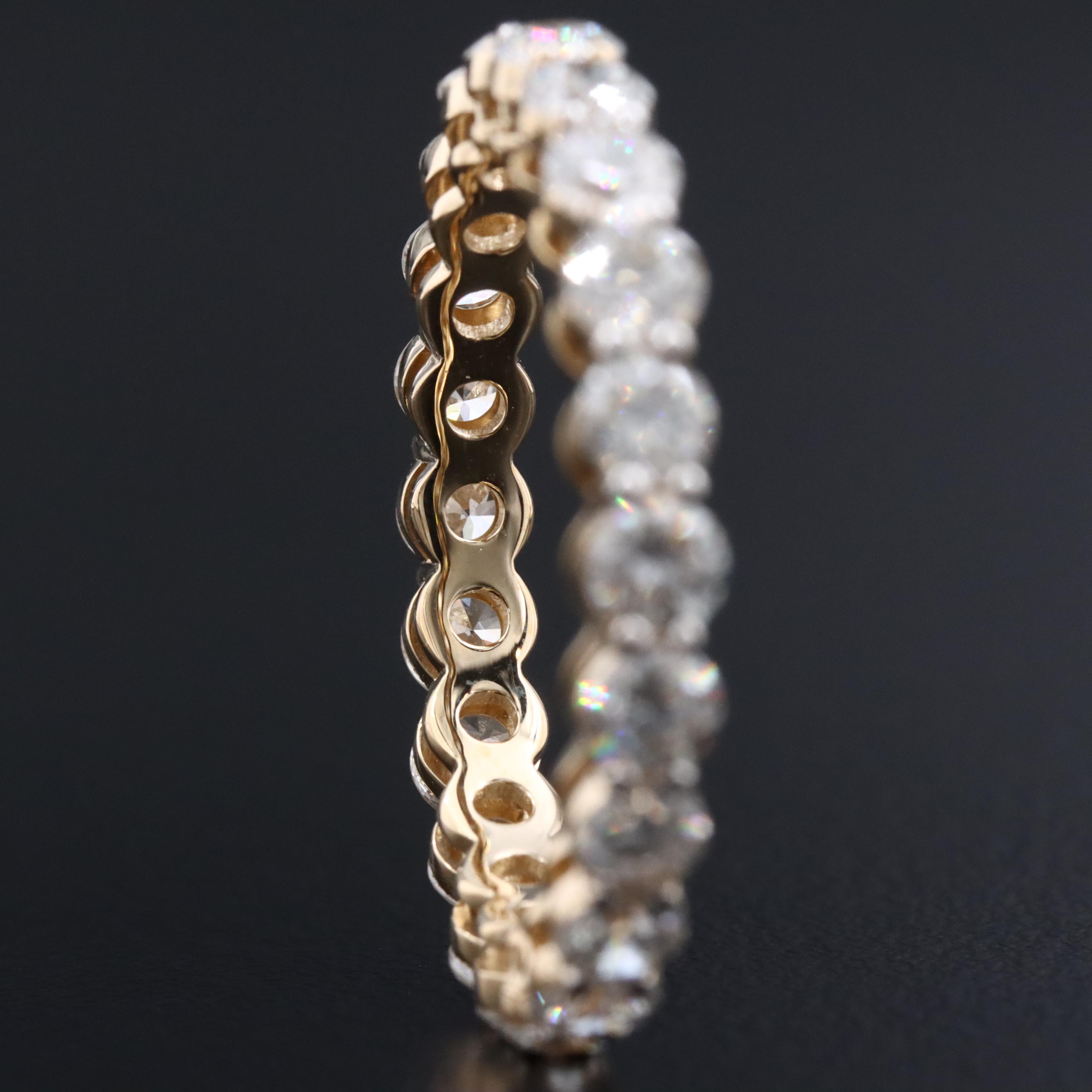 14K 2.17 CTW Lab Grown Diamond Eternity Band