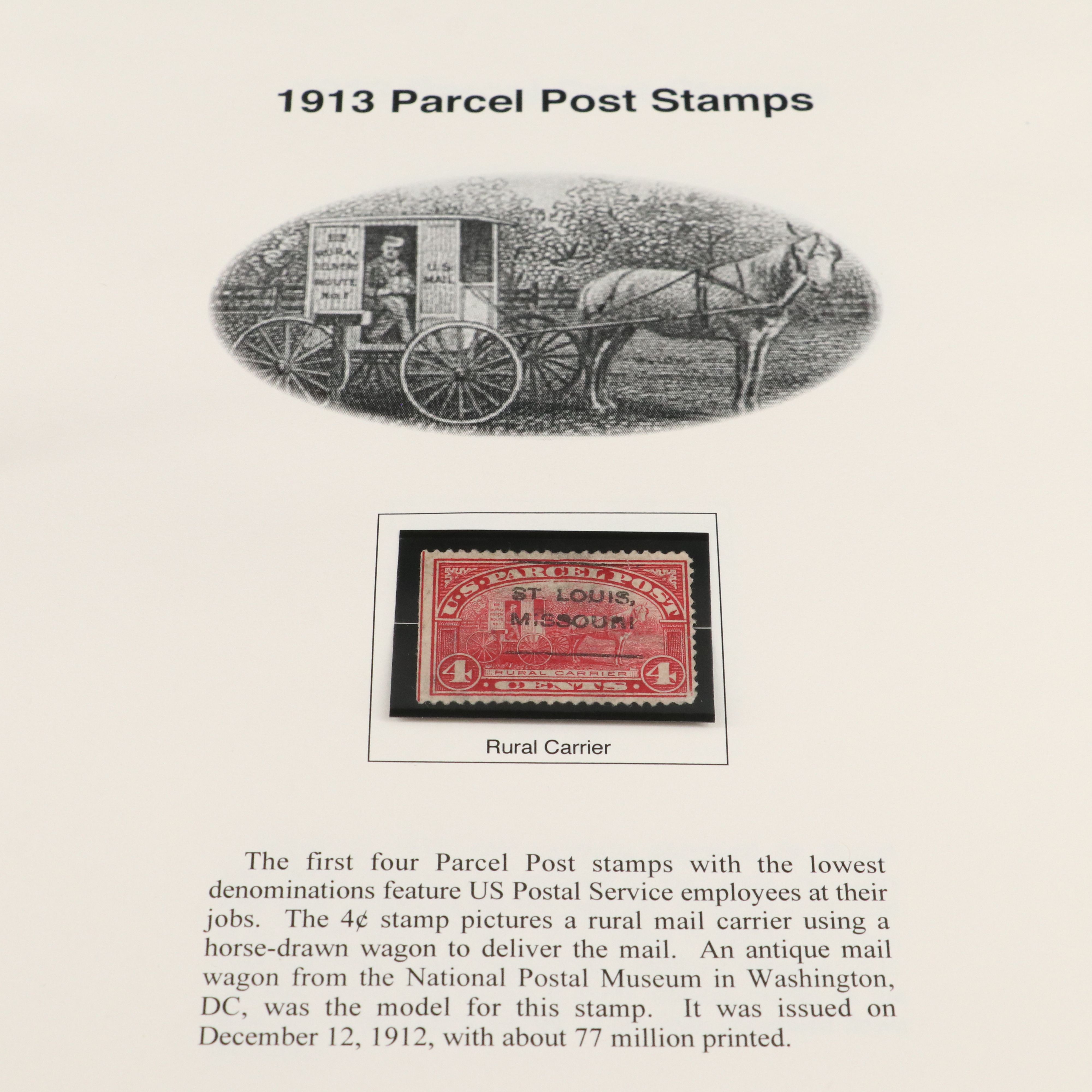 Two Stamp Albums With Revenue and Special Service Stamps