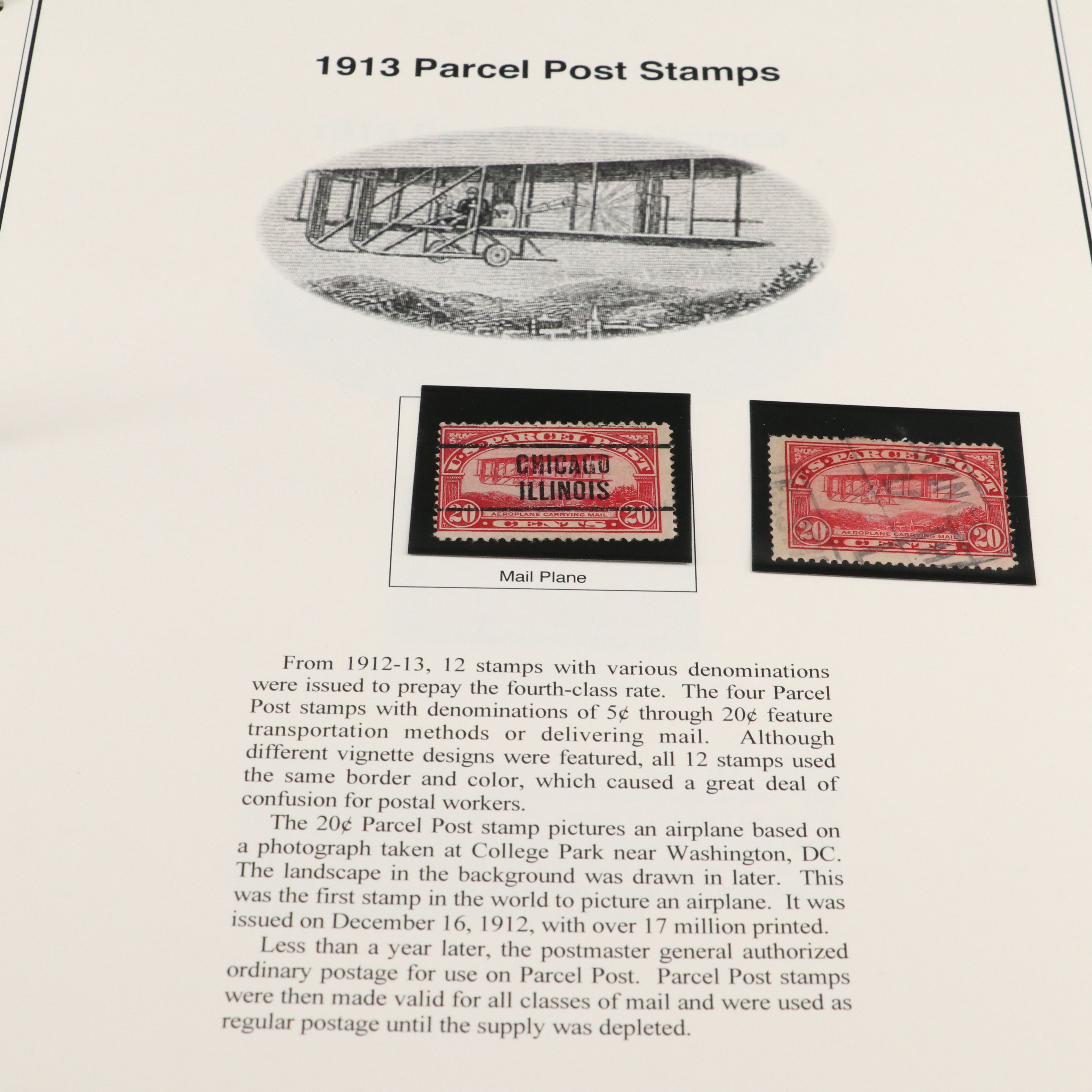Two Stamp Albums With Revenue and Special Service Stamps