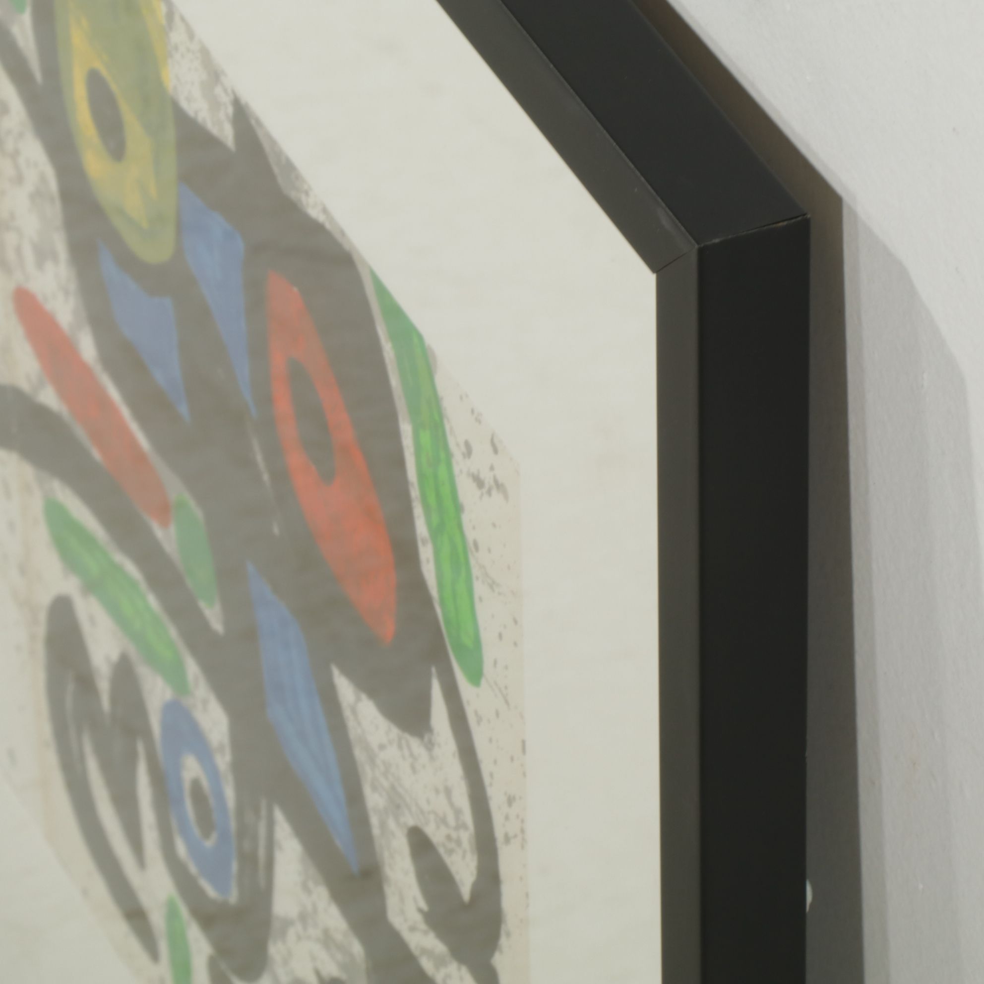 Joan Miró Color Lithograph Cover of "Derrière le Miroir," 1970