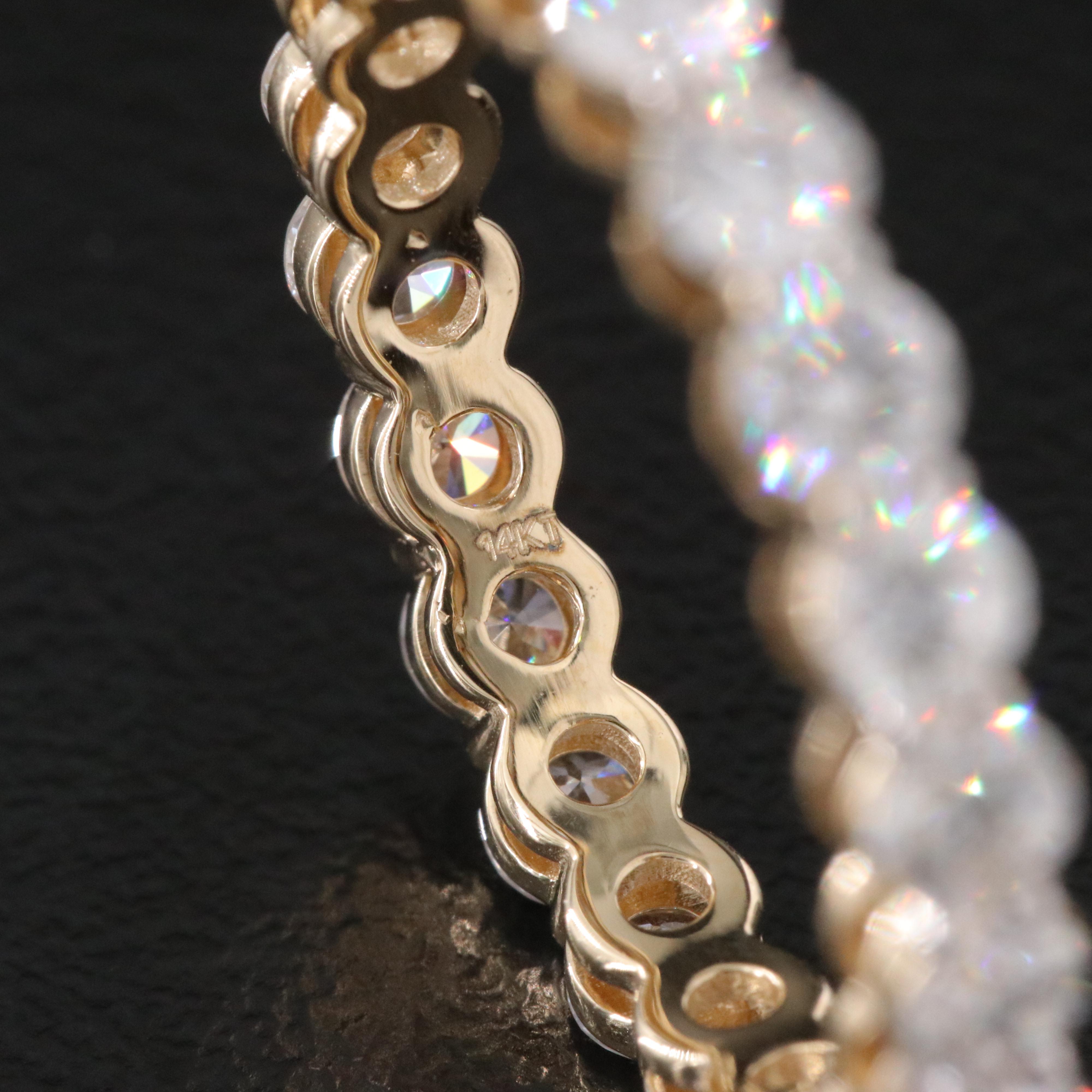 14K 2.19 CTW Lab Grown Diamond Eternity Band