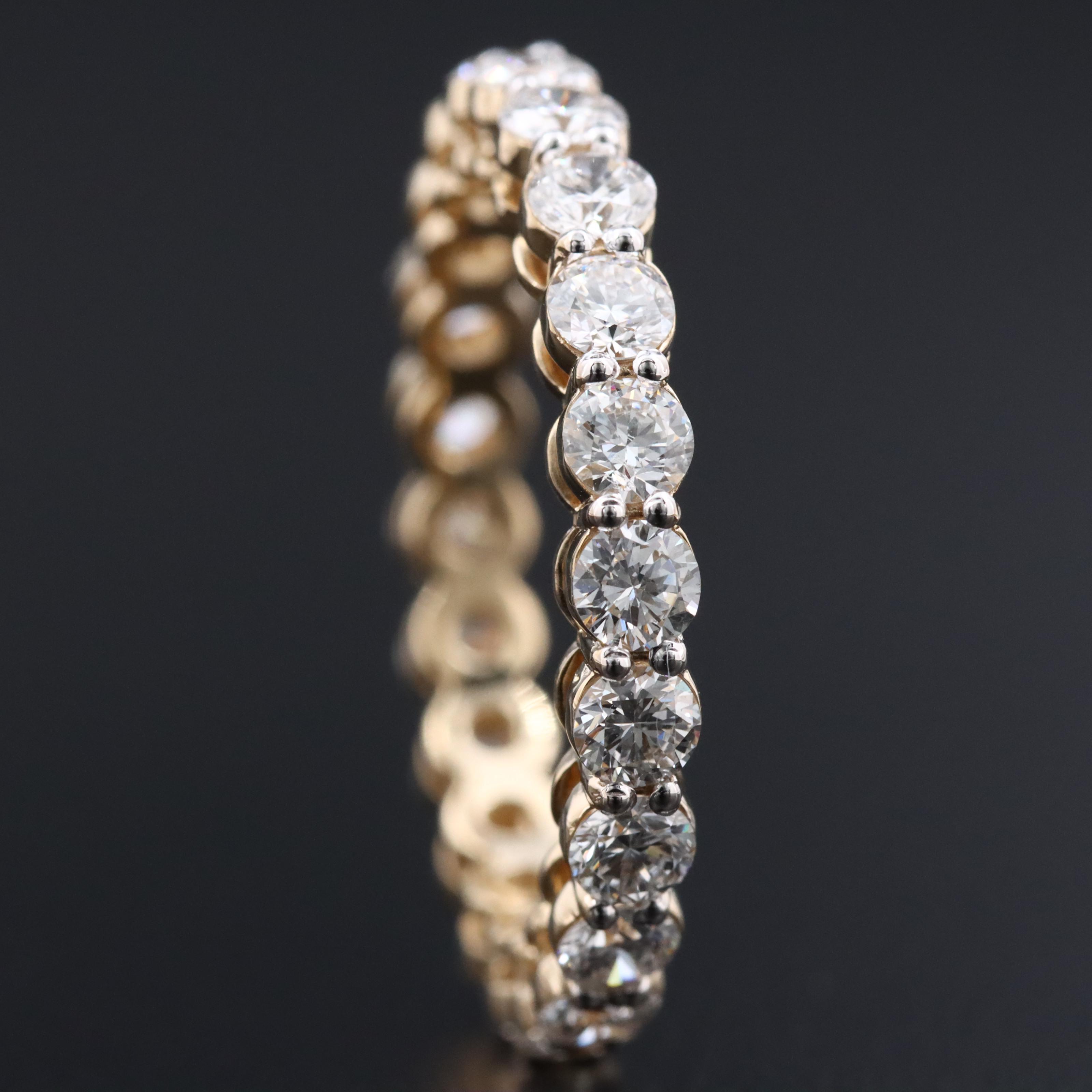 14K 2.17 CTW Lab Grown Diamond Eternity Band