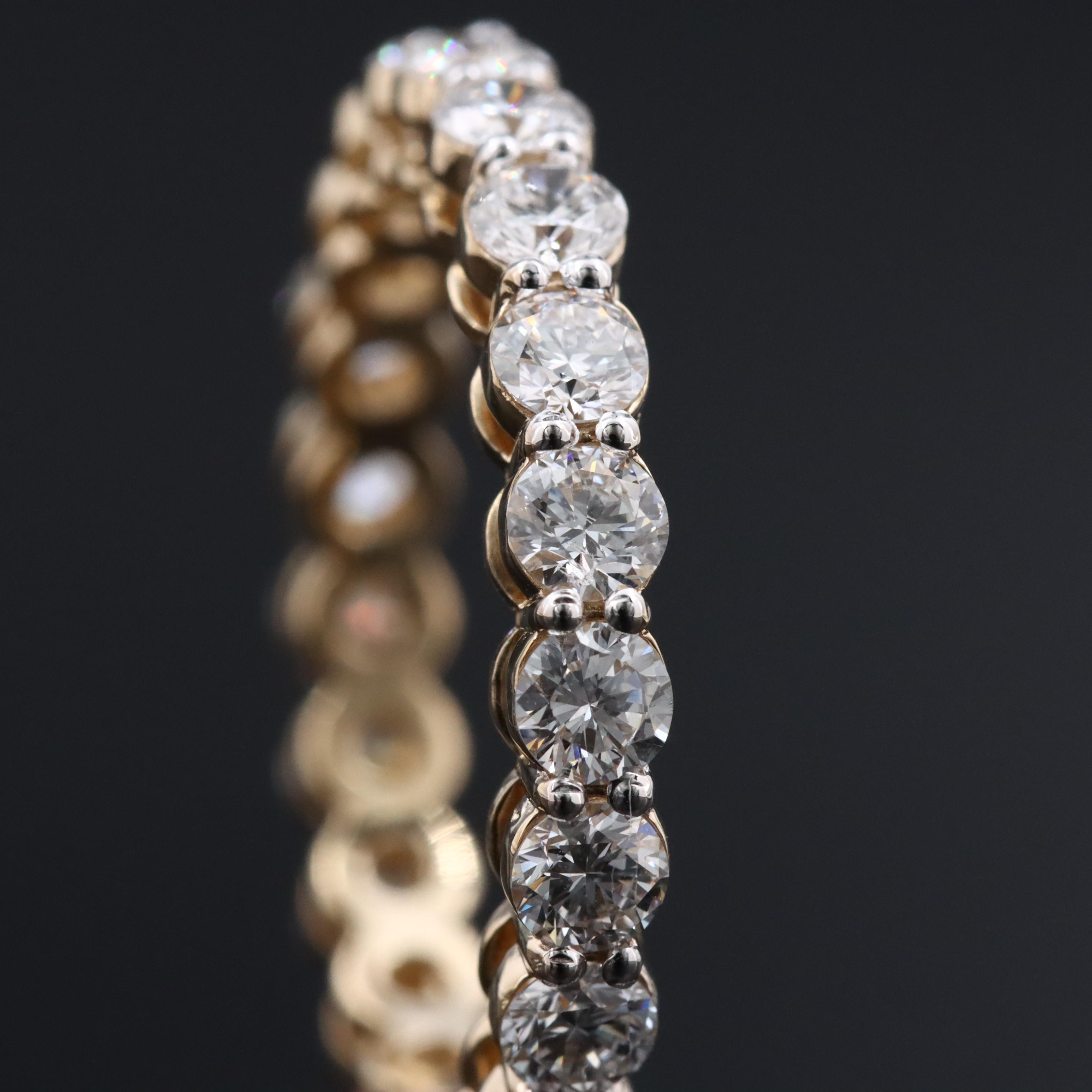 14K 2.17 CTW Lab Grown Diamond Eternity Band