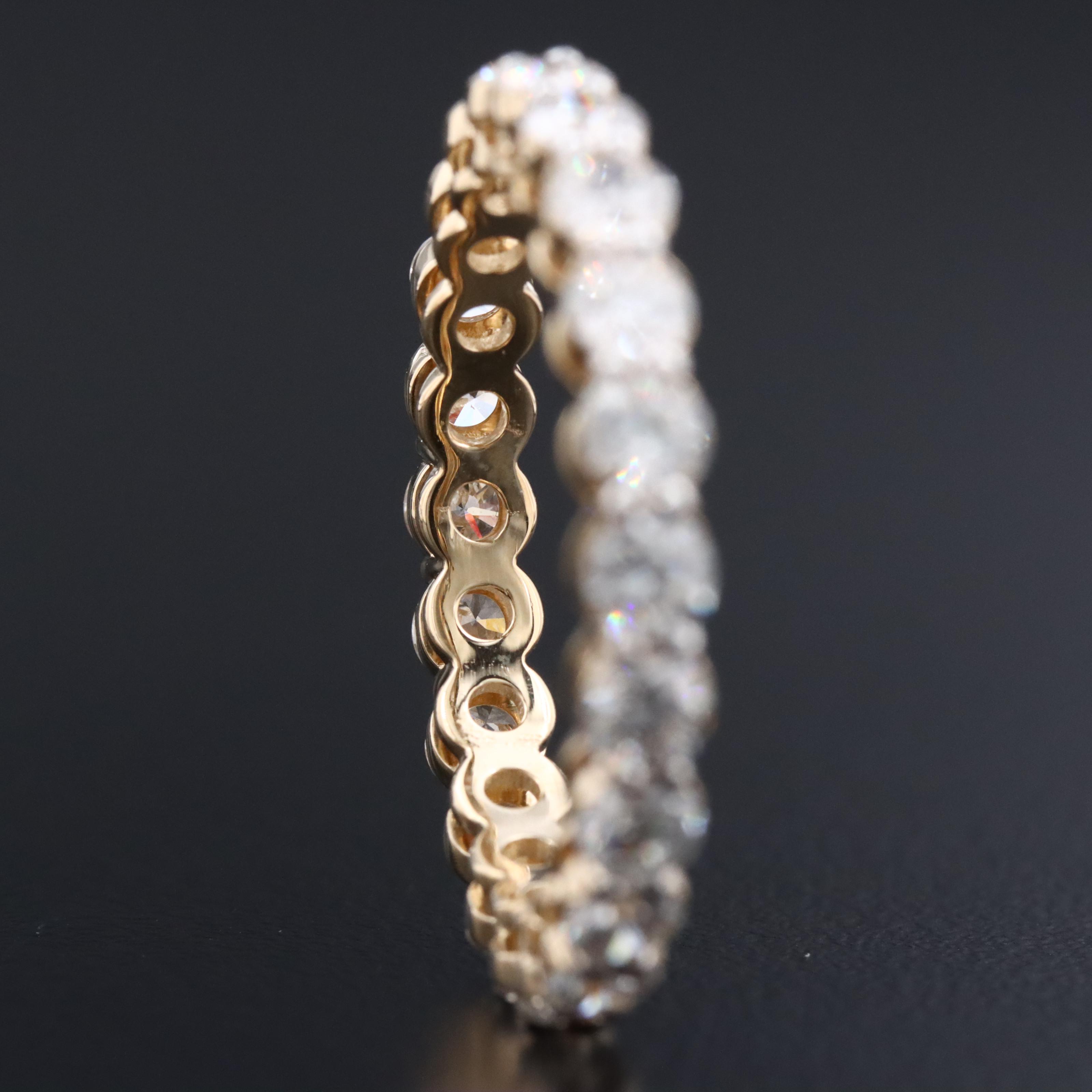 14K 2.17 CTW Lab Grown Diamond Eternity Band