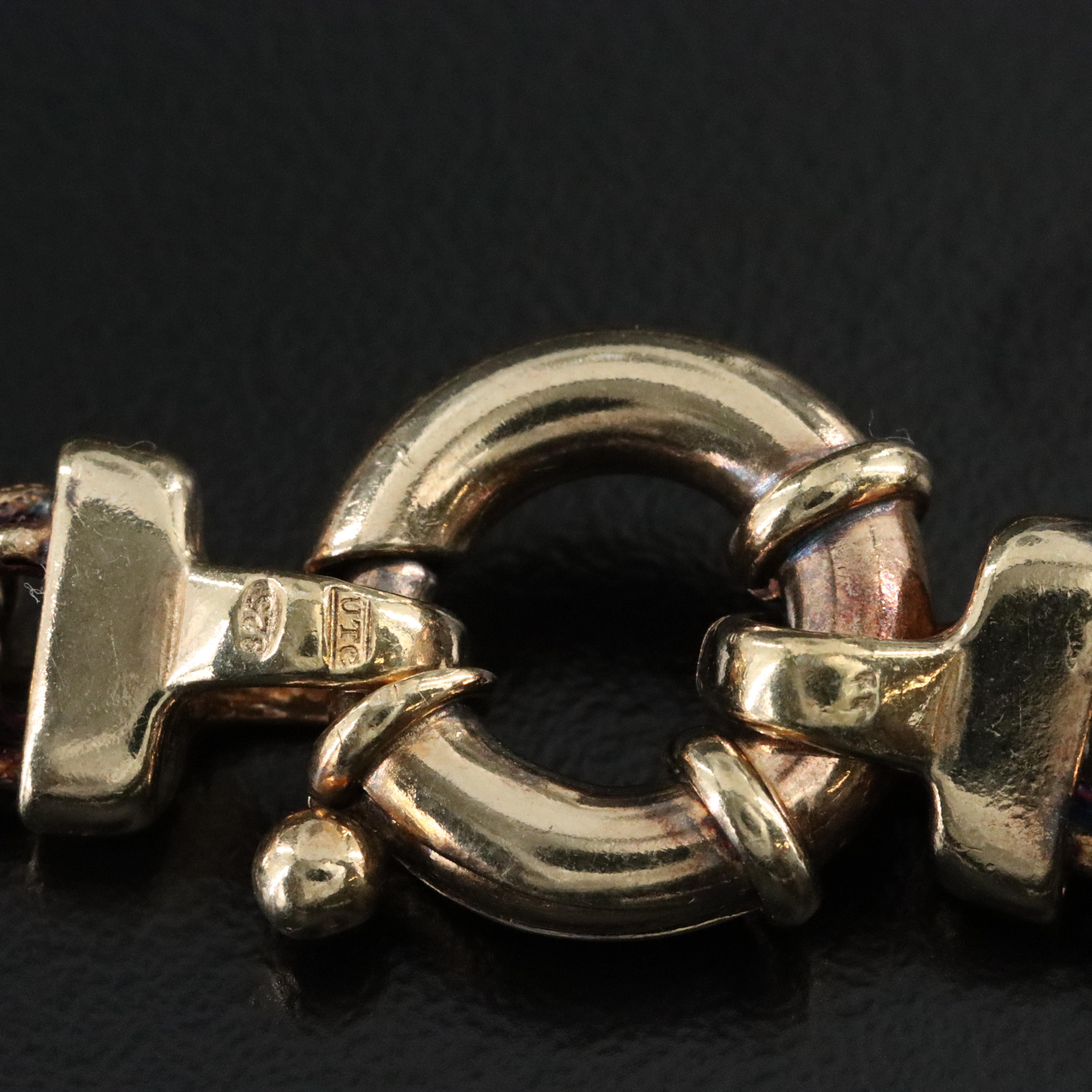 Sterling Byzantine Chain Necklace