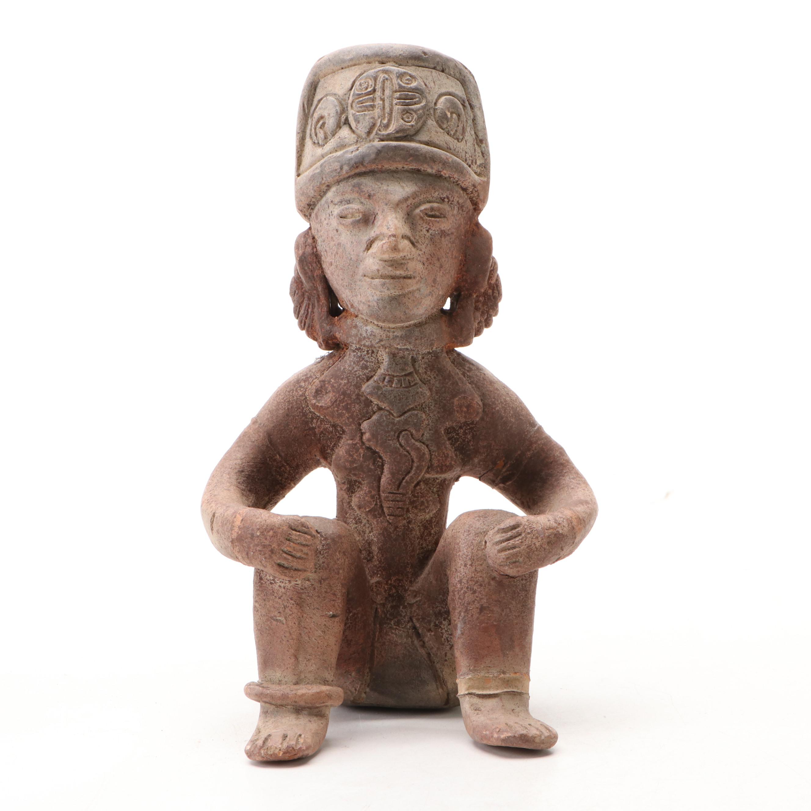 Mesoamerican Style and Other Ceramic Figures