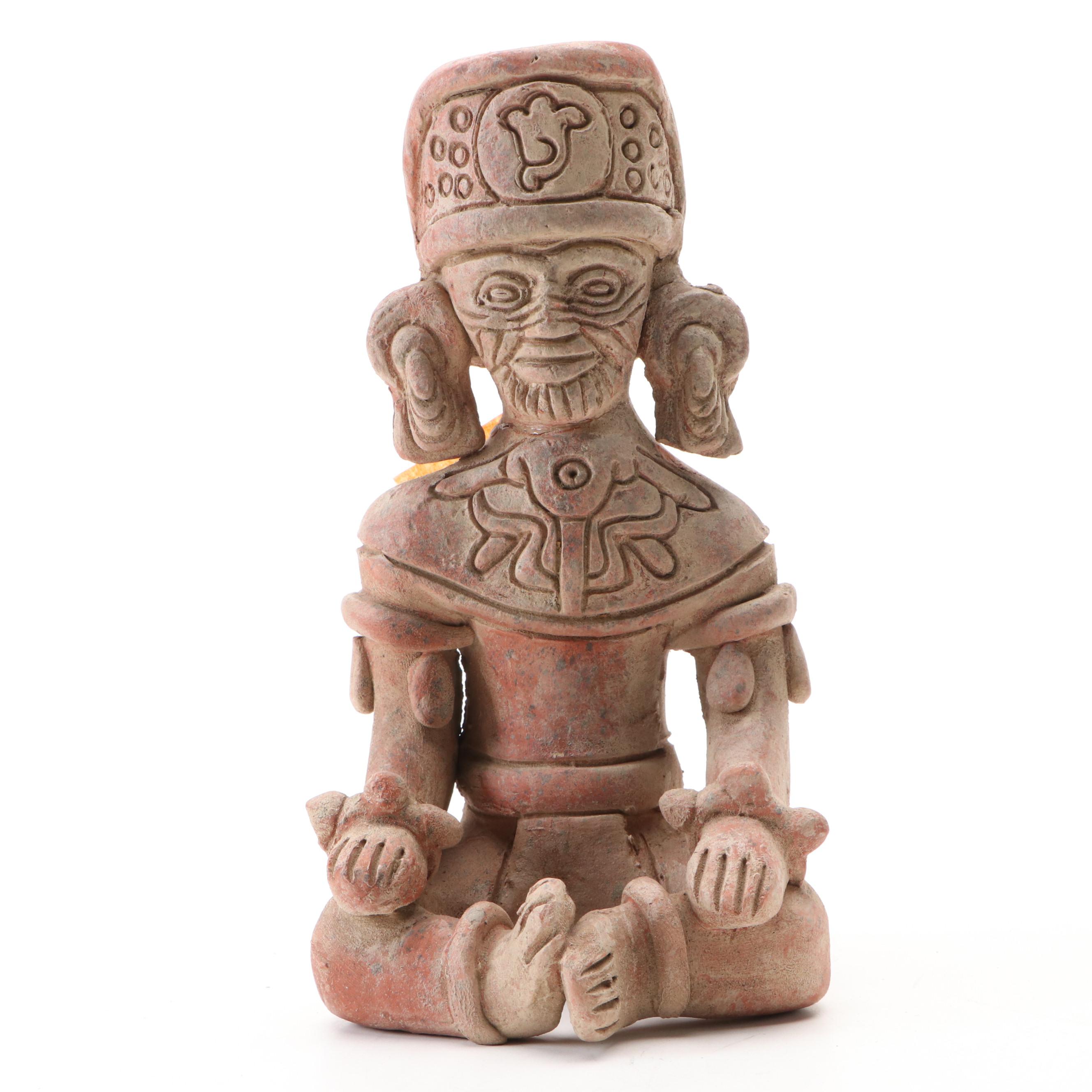 Mesoamerican Style and Other Ceramic Figures