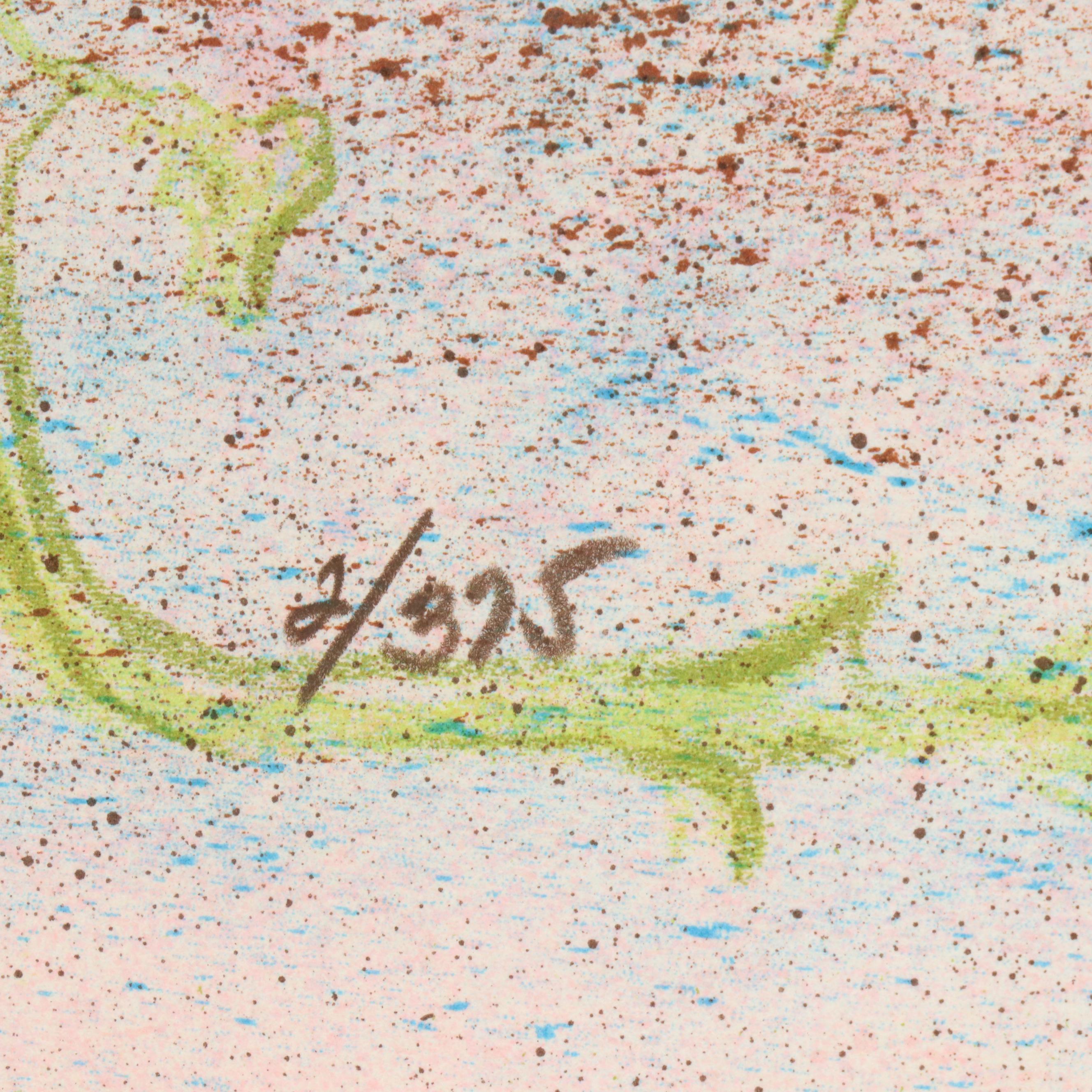 Carol Paolillo Lithographs of Mother and Child, Late 20th Century