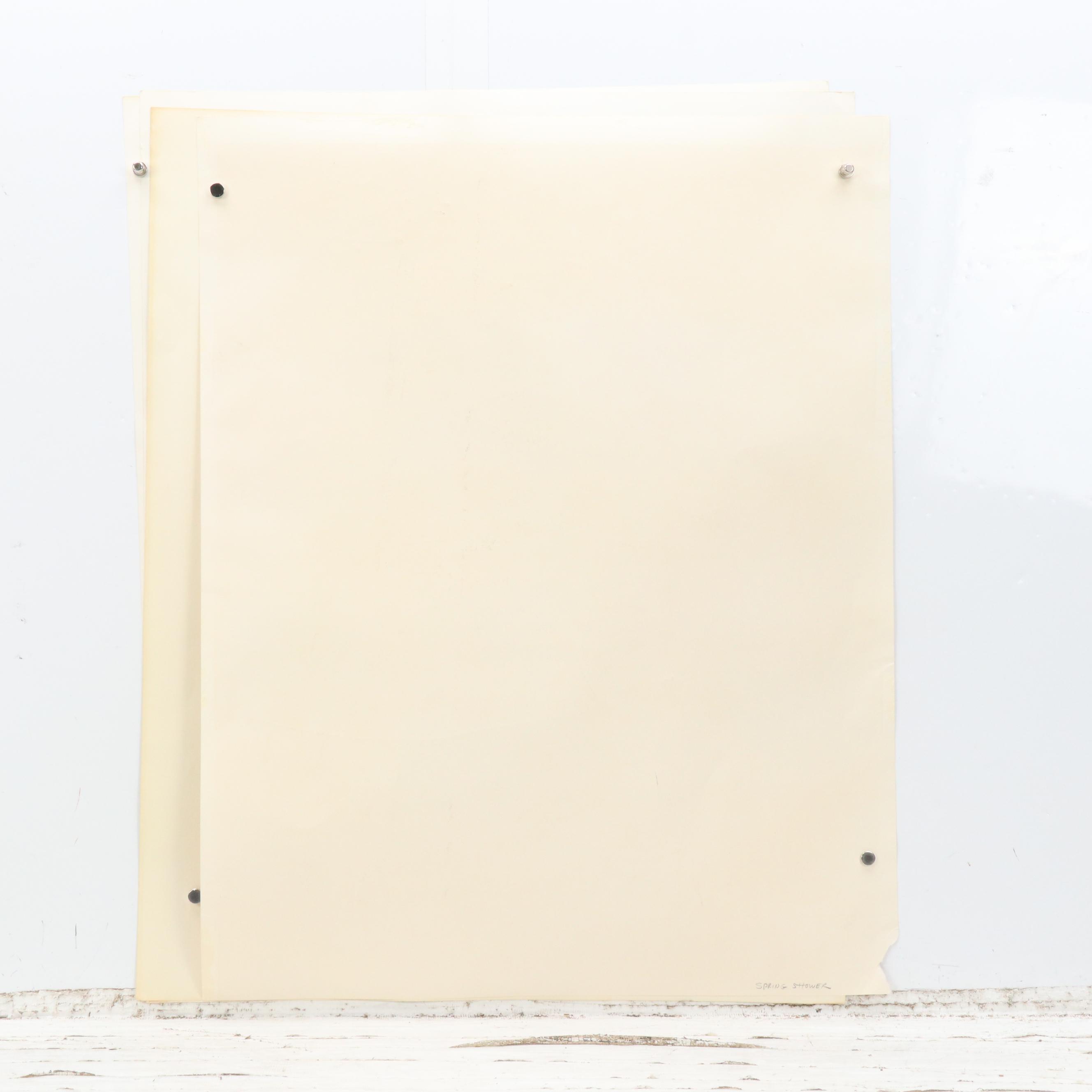 Carol Paolillo Lithographs of Mother and Child, Late 20th Century