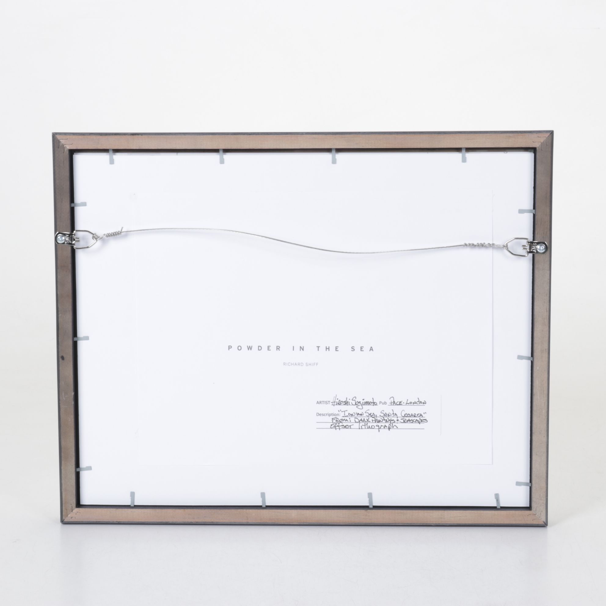 Hiroshi Sugimoto Offset Lithograph "Ionian Sea, Santa Cesarea"