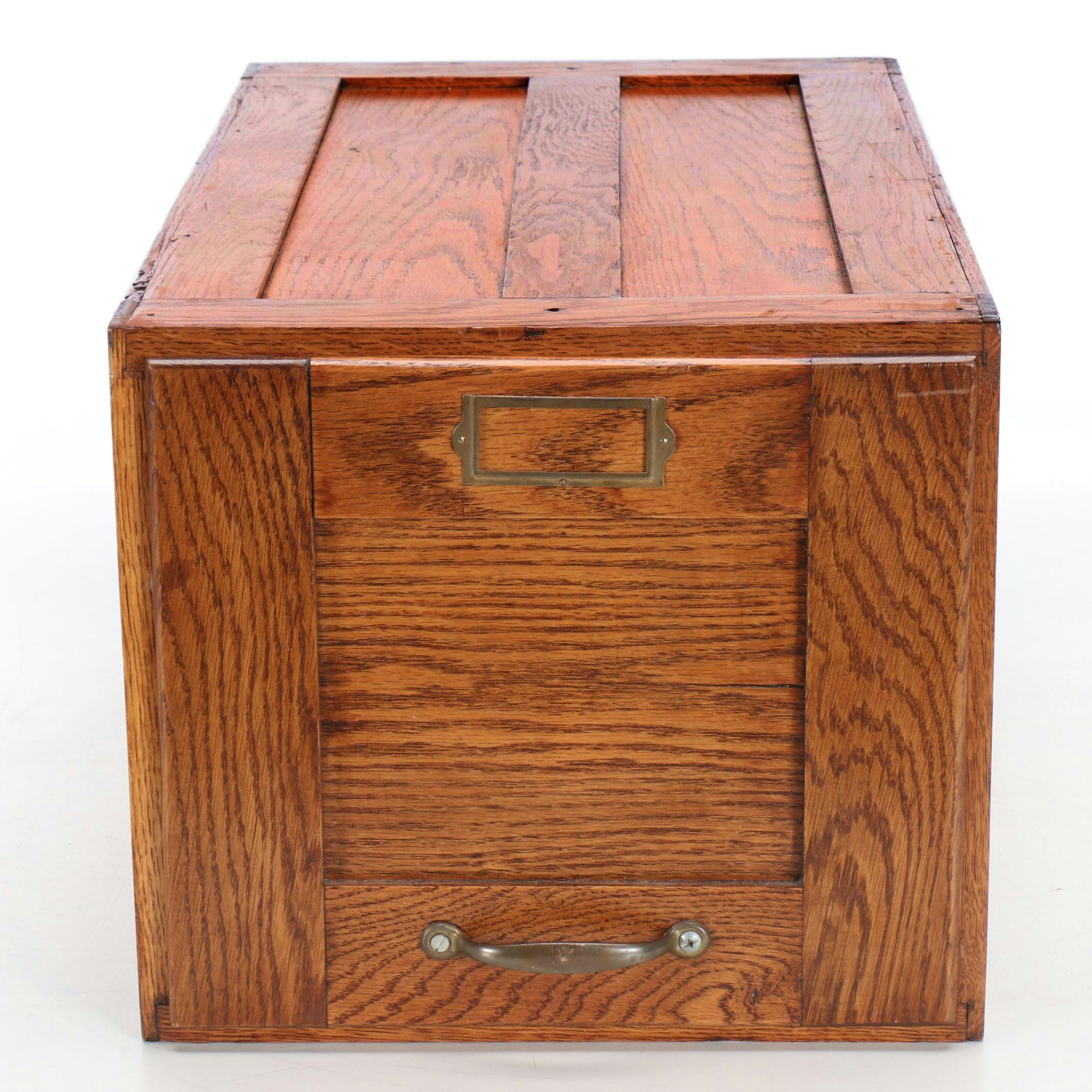 Tiger Oak Filing Drawer