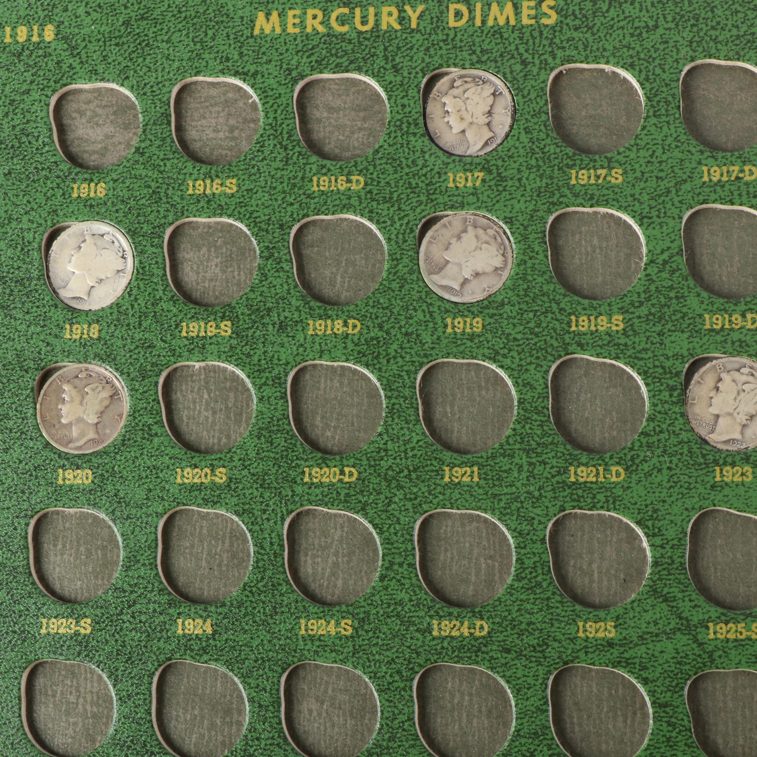 Silver Dimes, Wheat Cents, and Vintage Jefferson Nickels