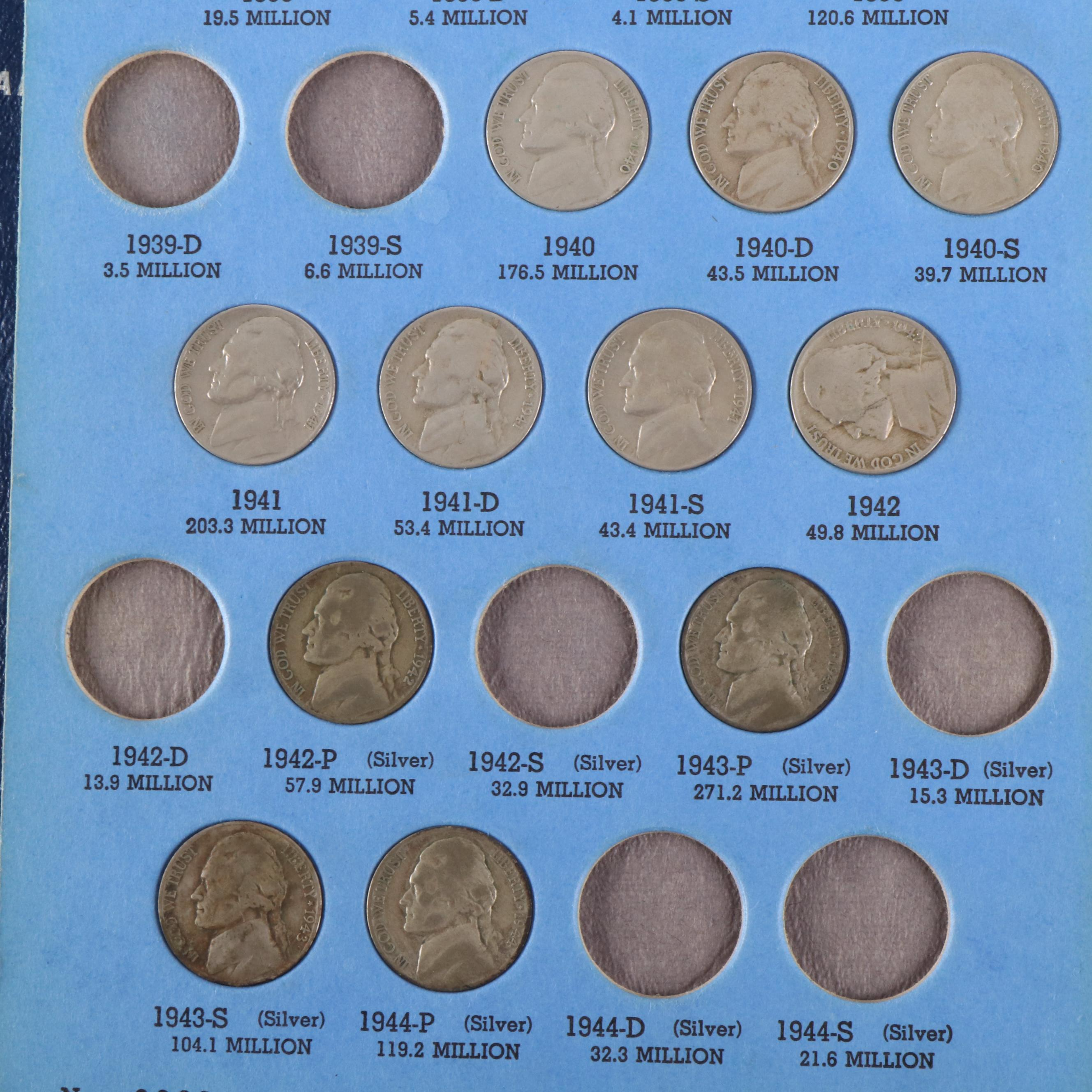Silver Dimes, Wheat Cents, and Vintage Jefferson Nickels