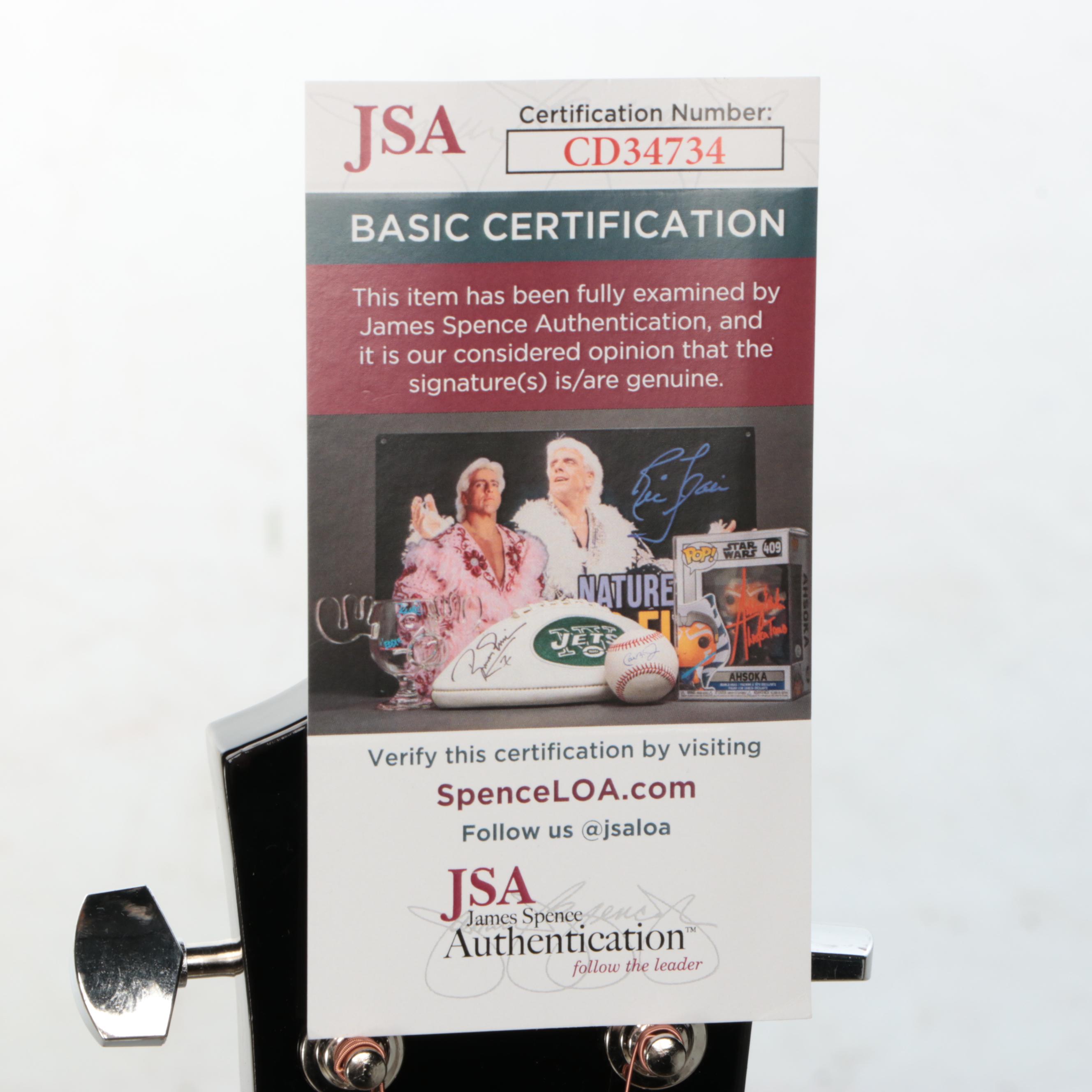 Taylor Swift Decal-Signed "The Eras Tour" Ashthorpe Acoustic Guitar, JSA