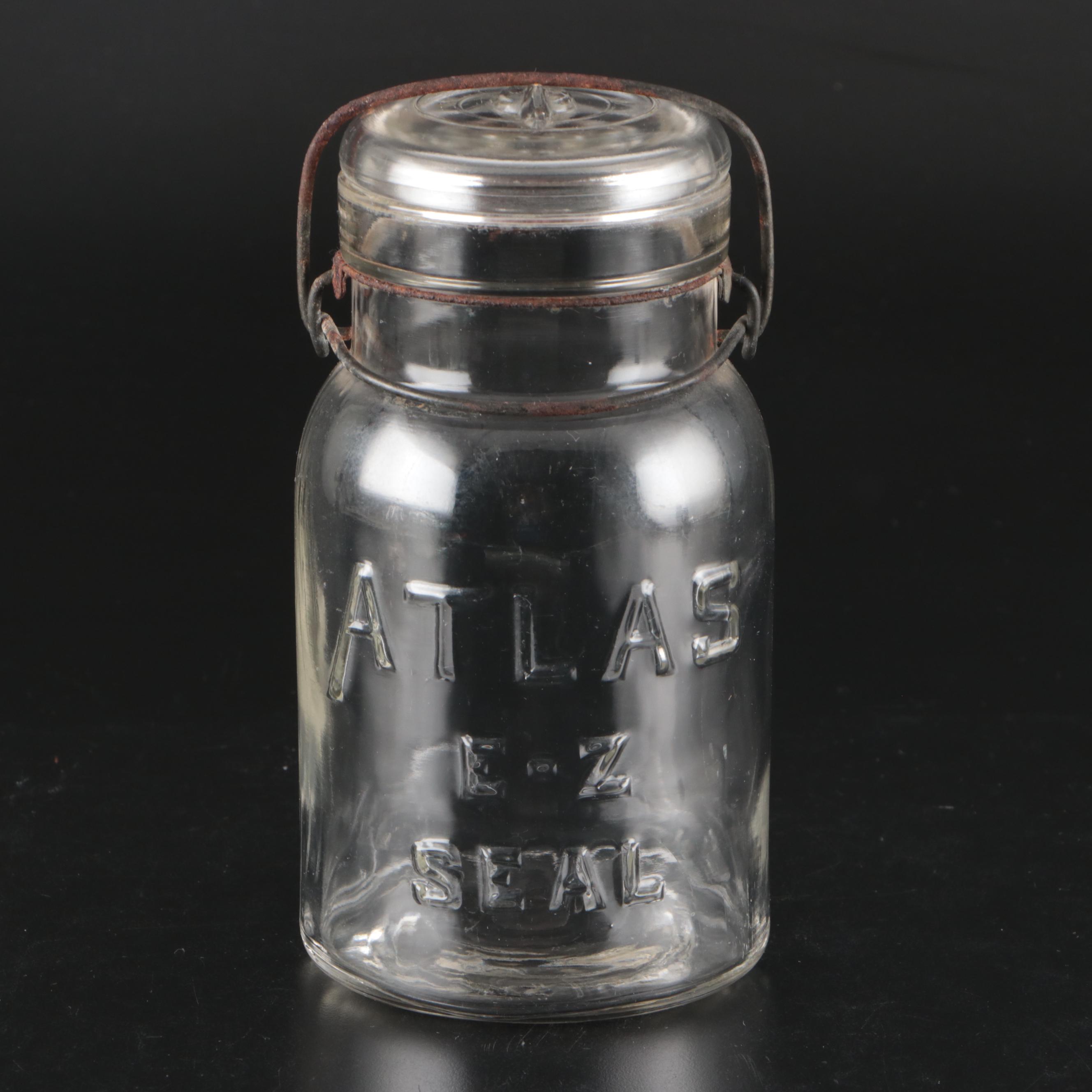 Ball, Atlas, Drey and Other Glass Food Storage Jars and Bottles