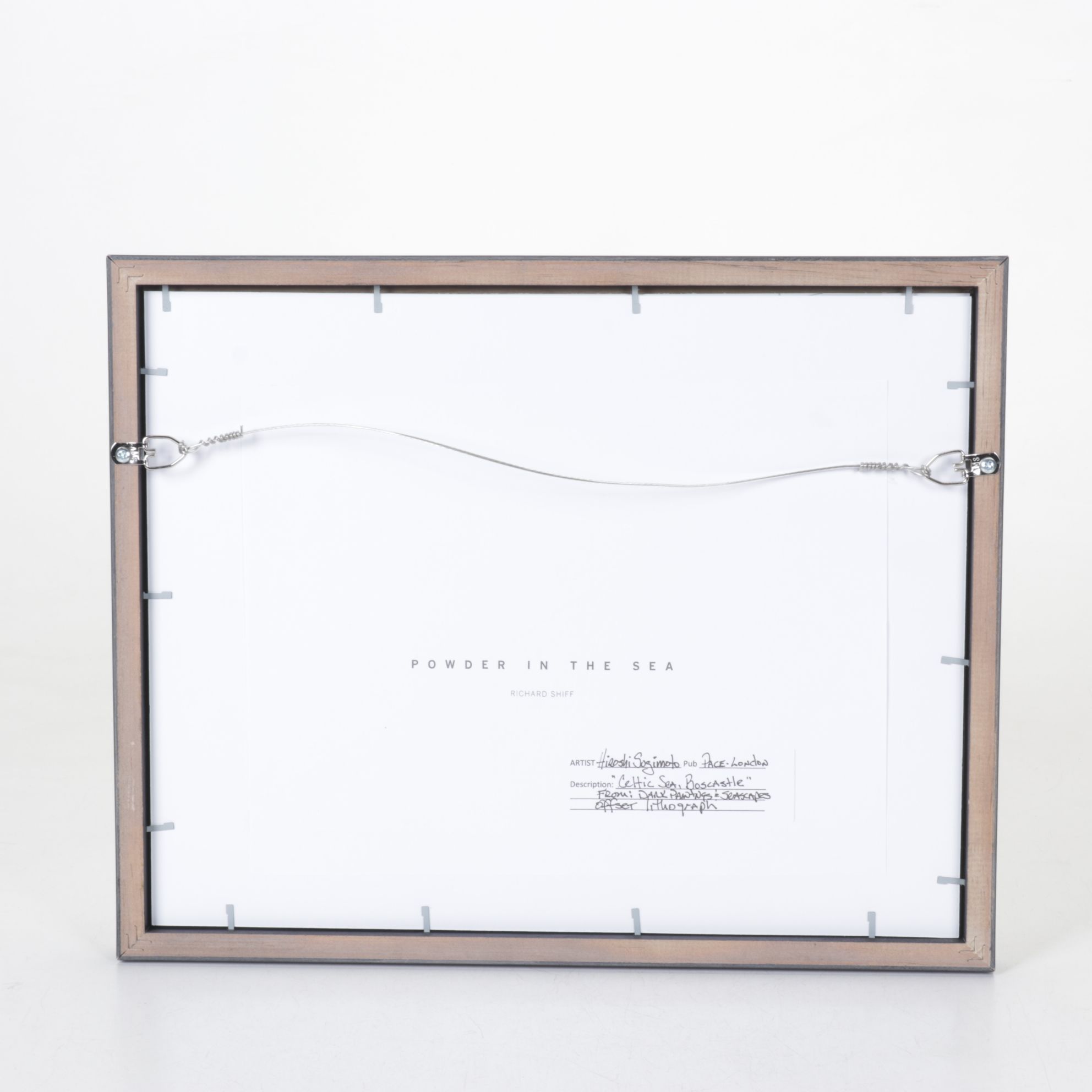 Hiroshi Sugimoto Offset Lithograph "Celtic Sea, Boscastle"