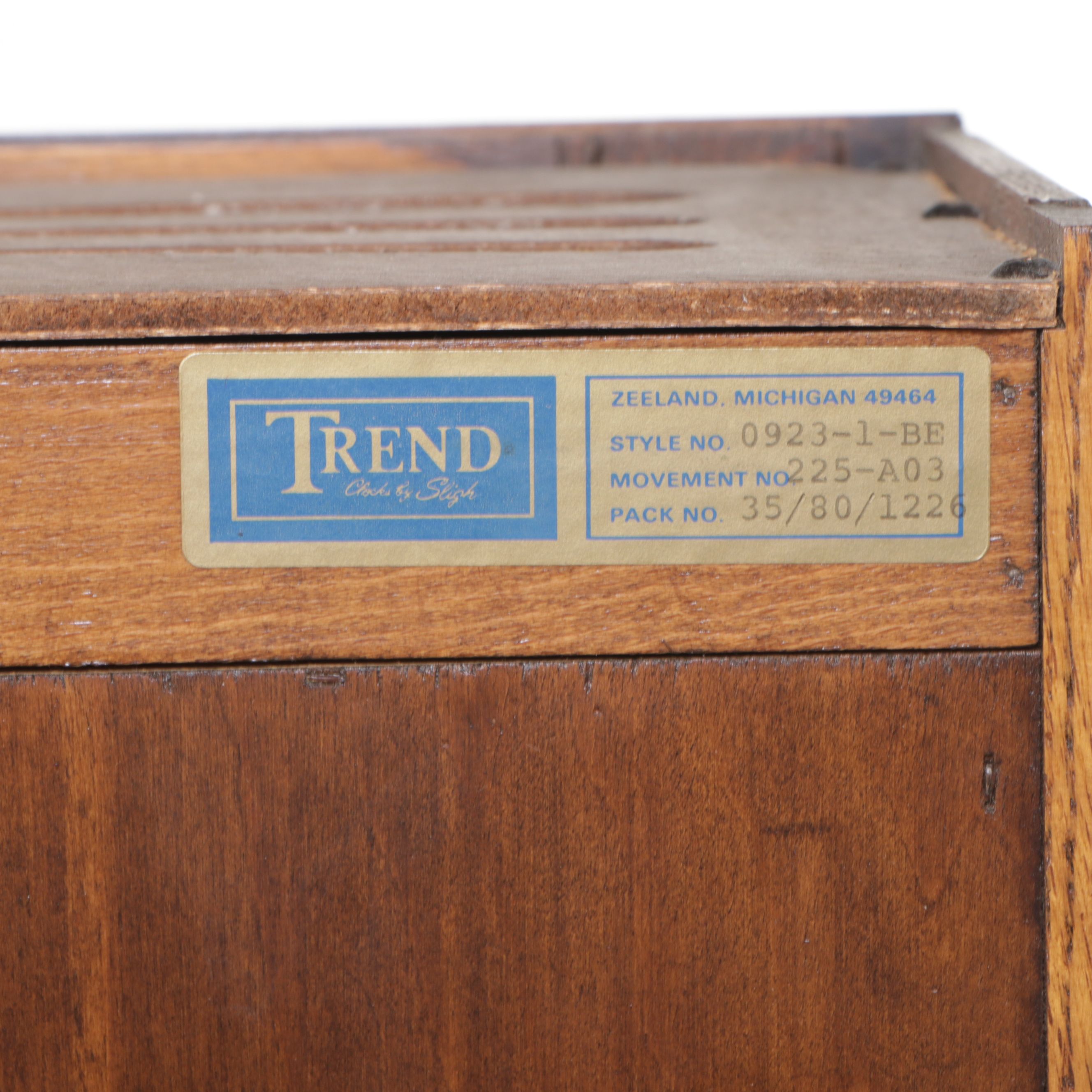 Trend by Sligh Walnut Grandfather Clock