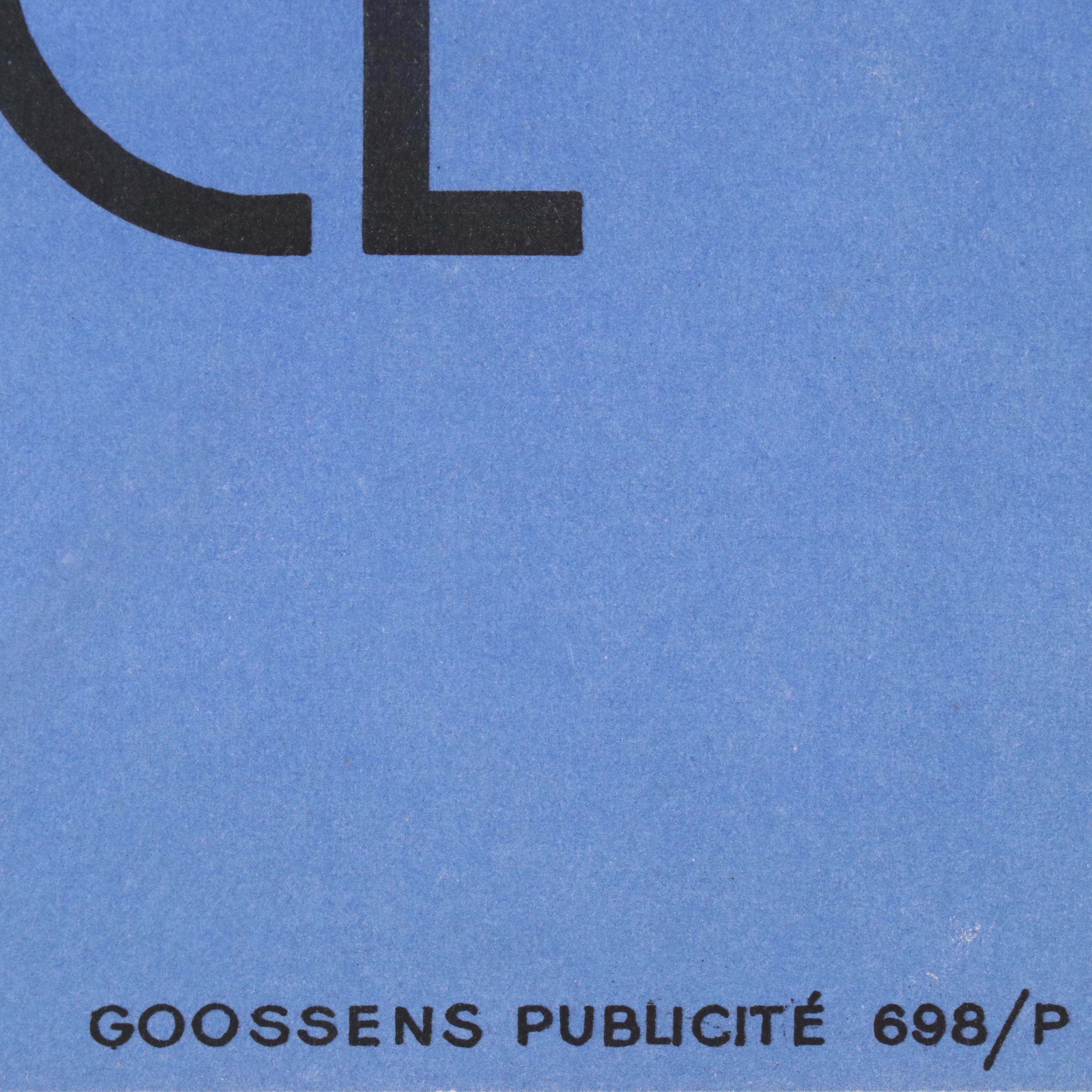 Air France Lithograph "Paris - Mexico" After Edmond Maurus, Mid-20th Century