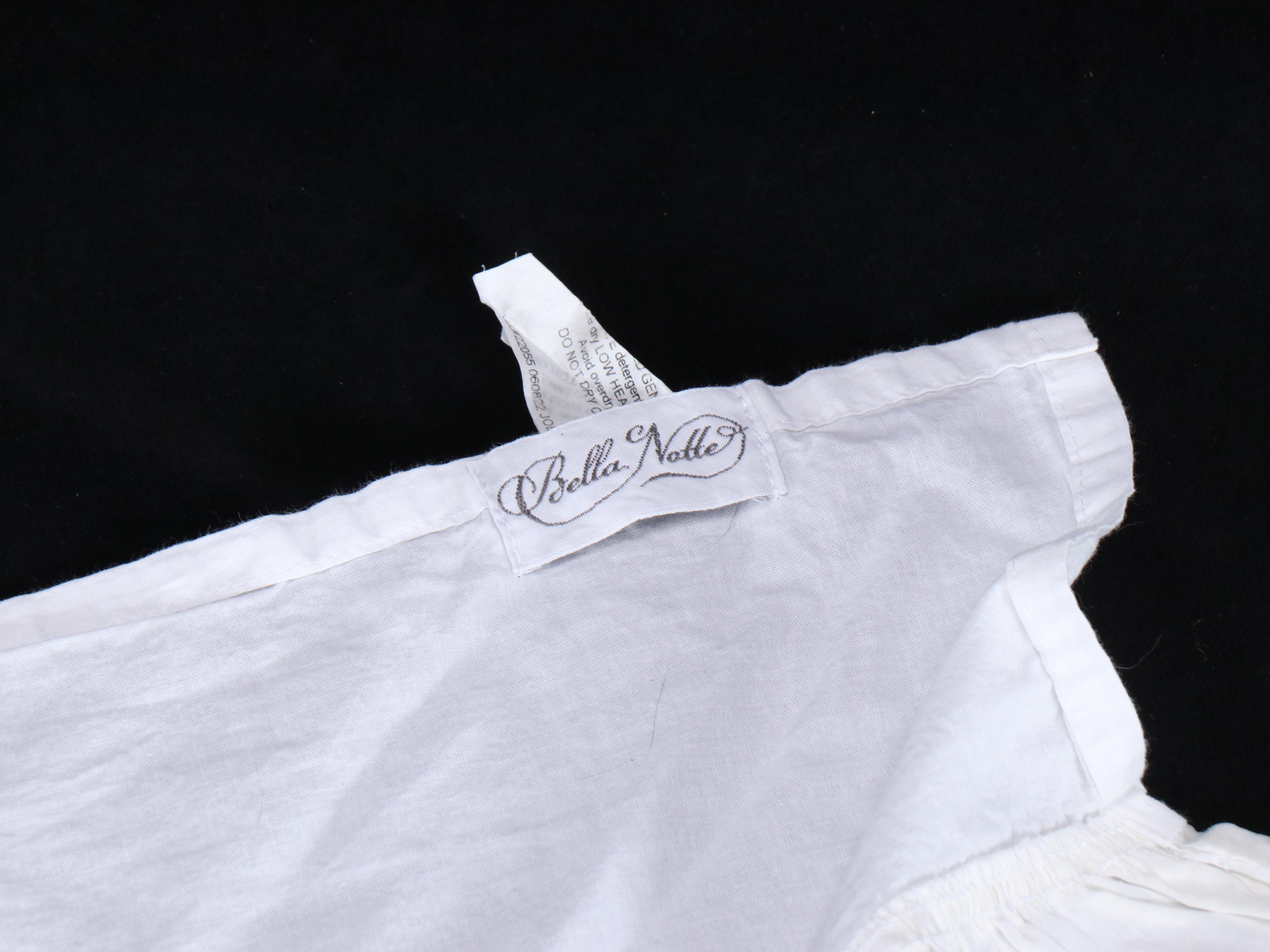 Bella Notte Silk and Cotton Bedskirts