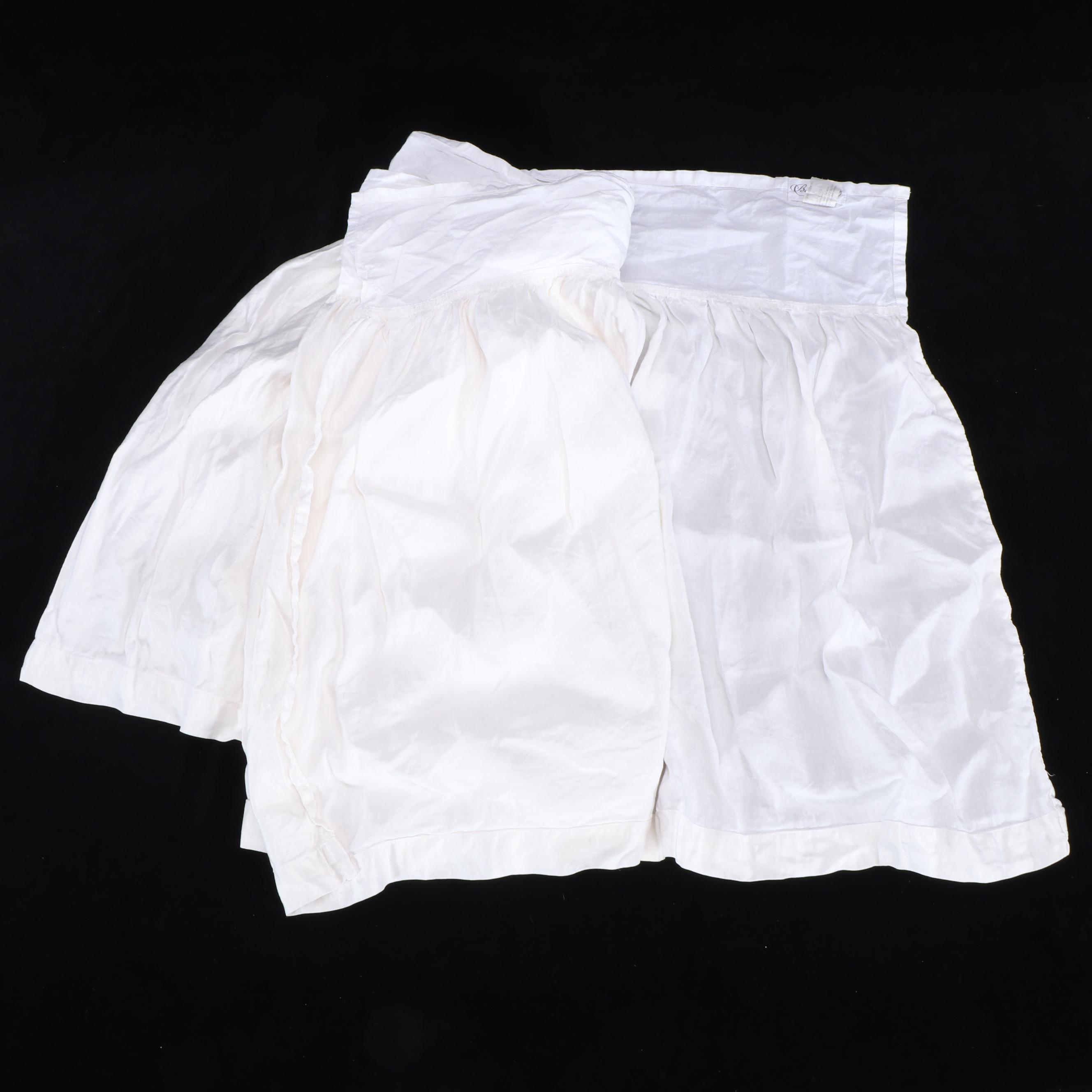 Bella Notte Silk and Cotton Bedskirts