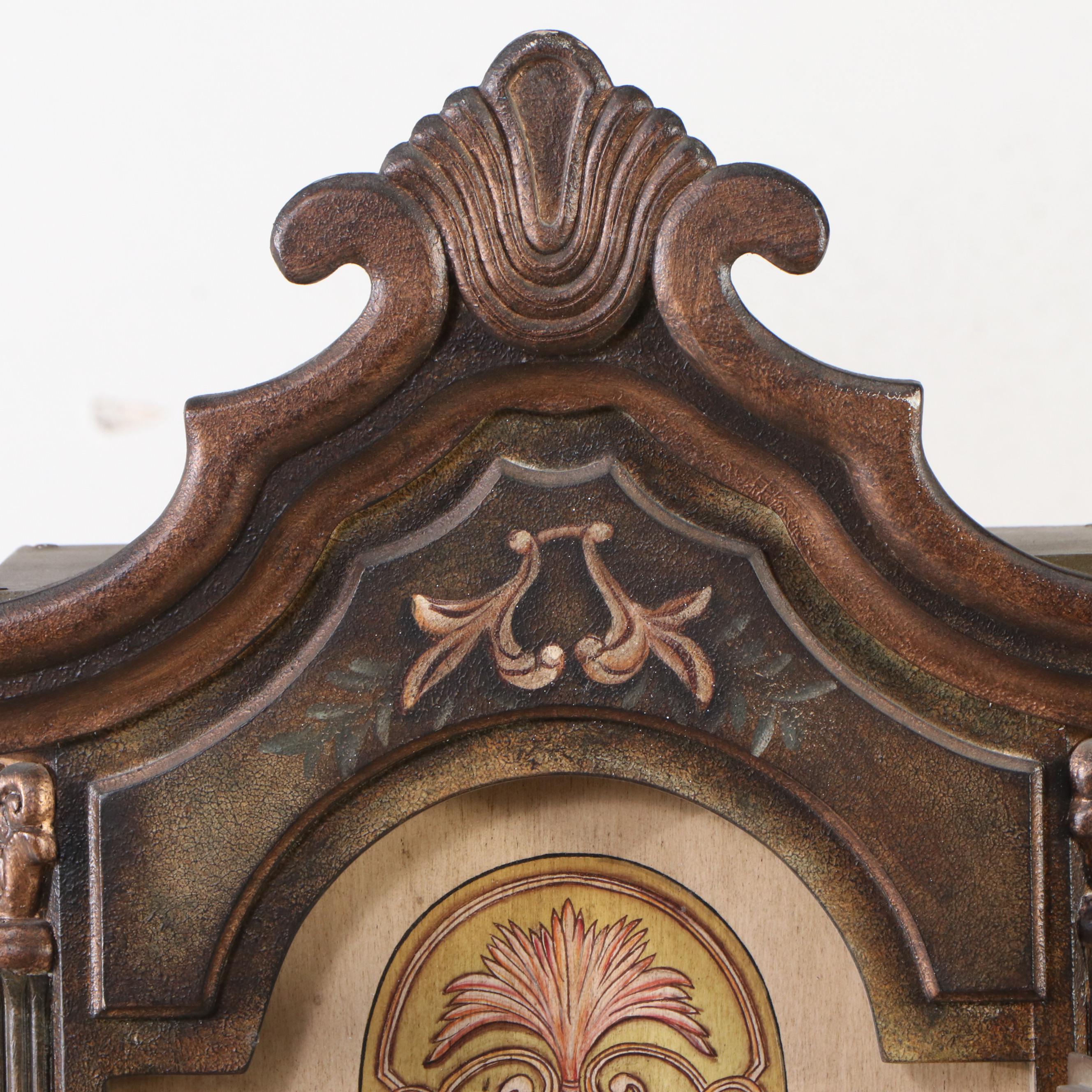 Pulaski Furniture "Oriental Treasures" Grandfather Clock with Storage