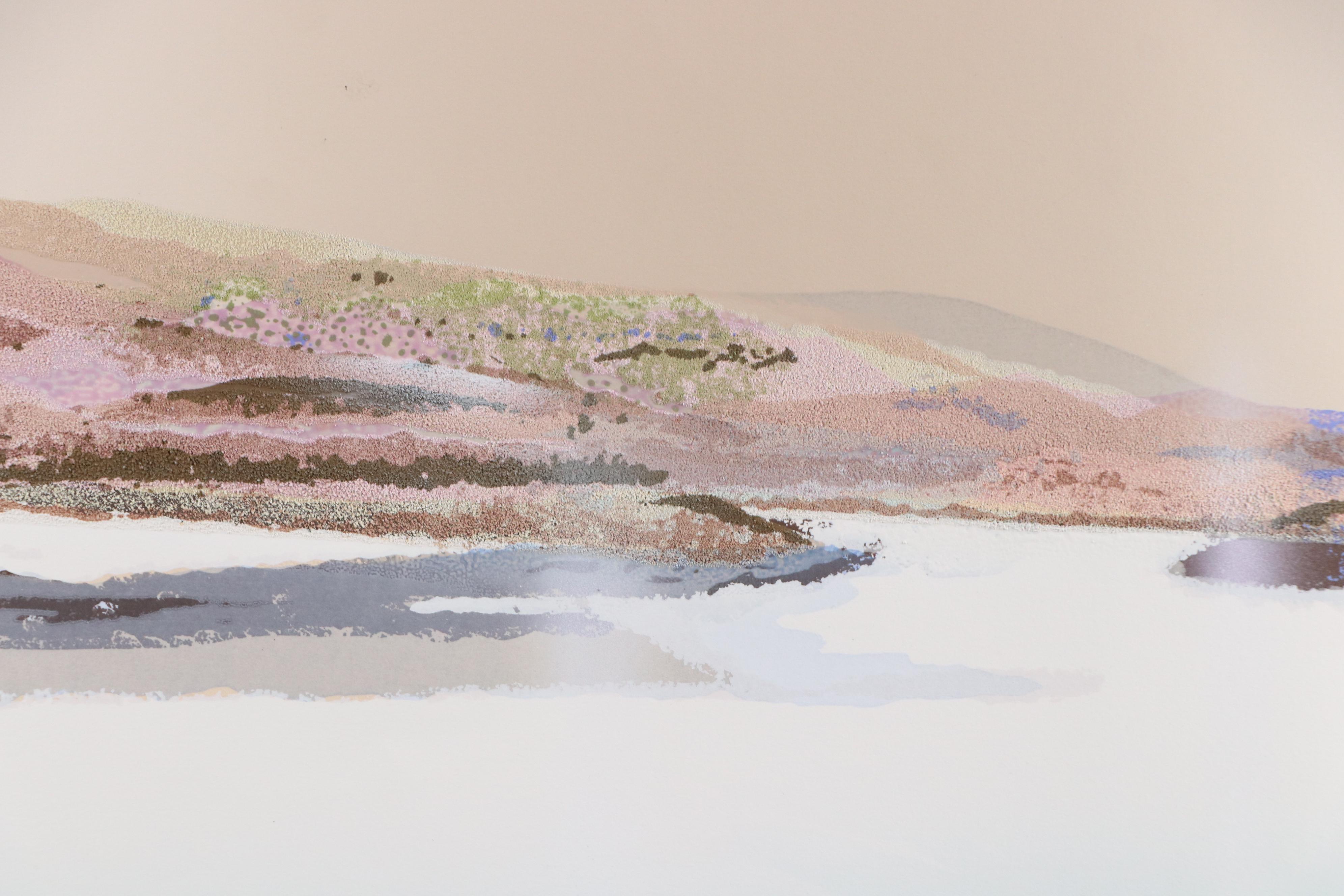 Elba Alvarez Landscape Serigraph "Paisaje"