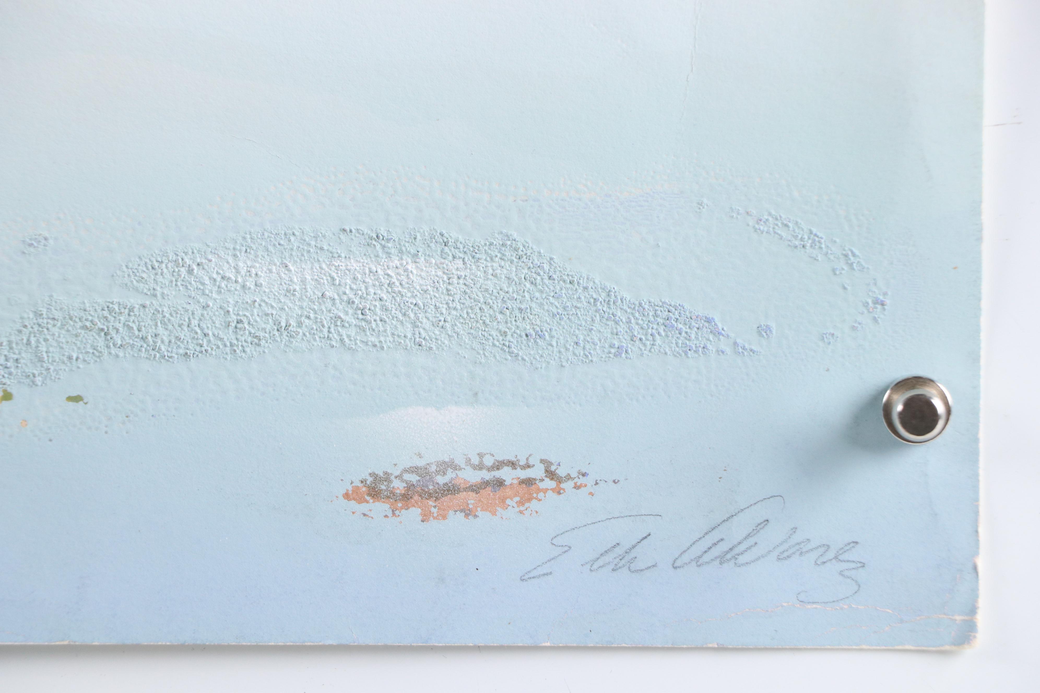 Elba Alvarez Landscape Serigraph "Paisaje"