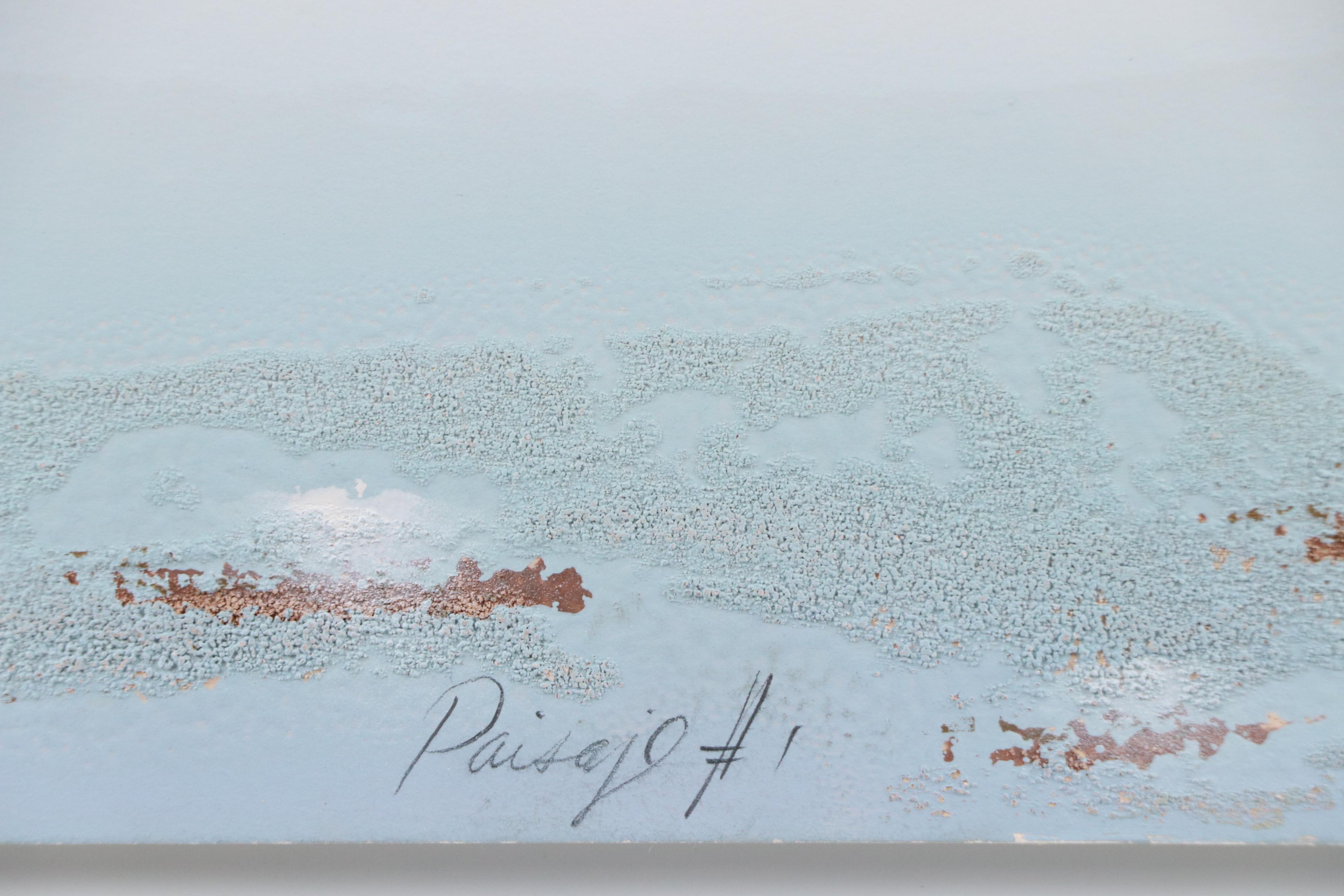 Elba Alvarez Landscape Serigraph "Paisaje"