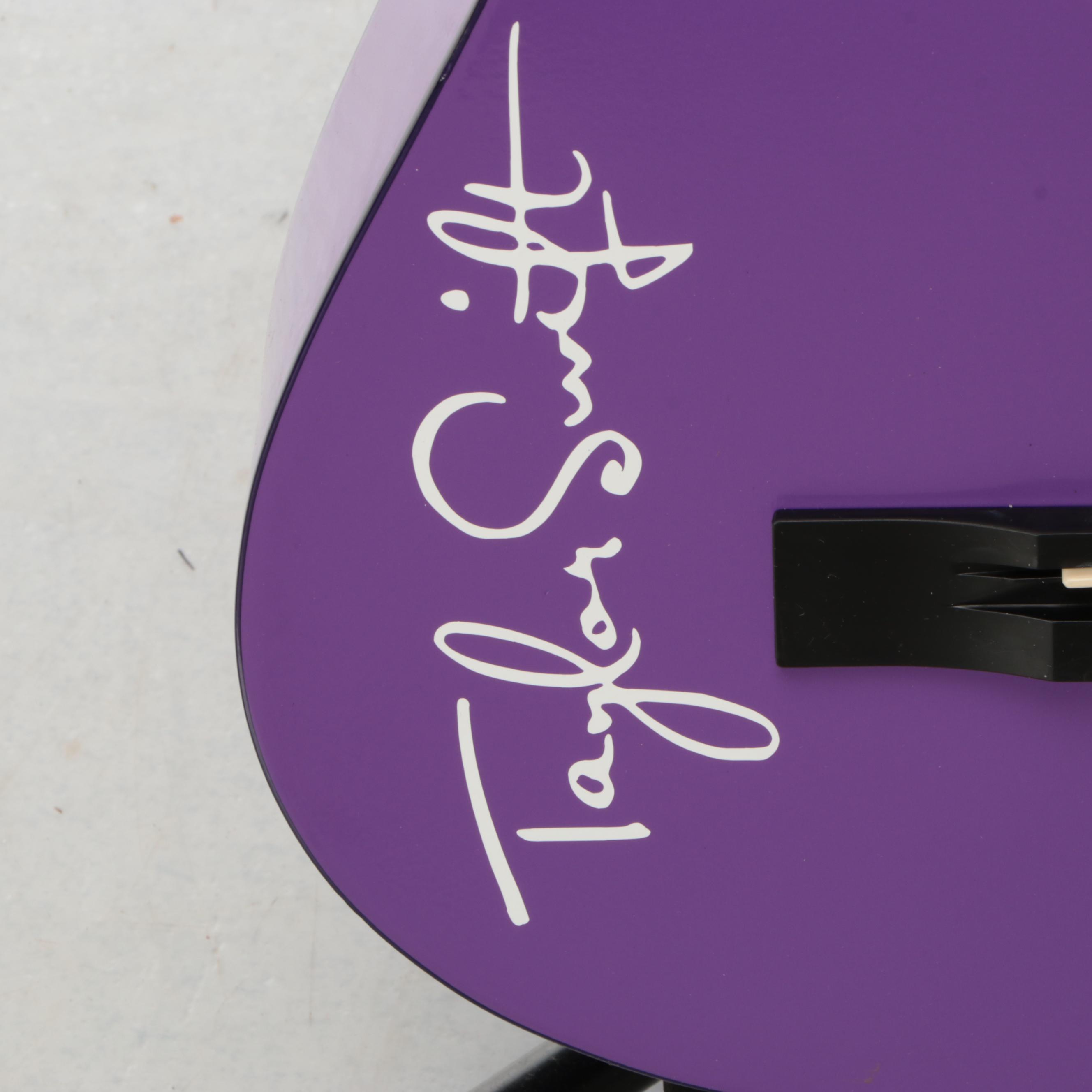 Taylor Swift Decal-Signed Ashthorpe Acoustic Guitar, JSA