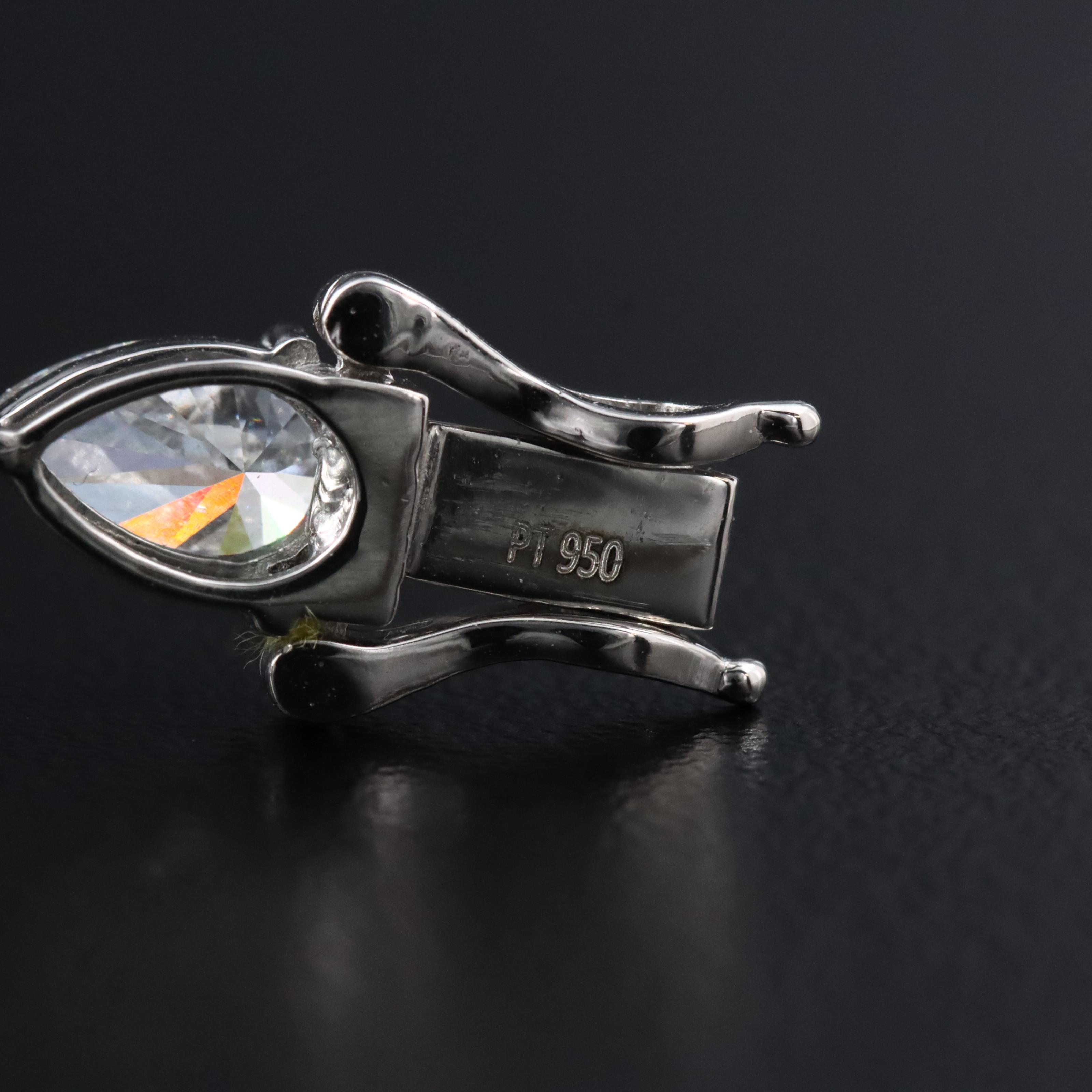 Platinum 14.15 CTW Lab Grown Diamond Bracelet