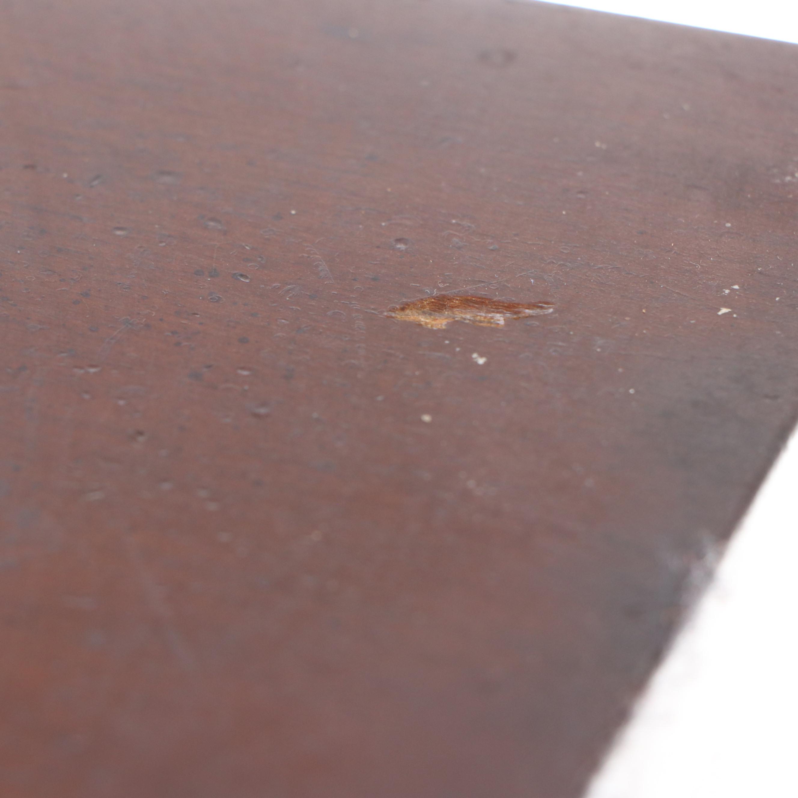 Sheraton Style Mahogany Gentleman's Chest, Mid to Late 20th Century