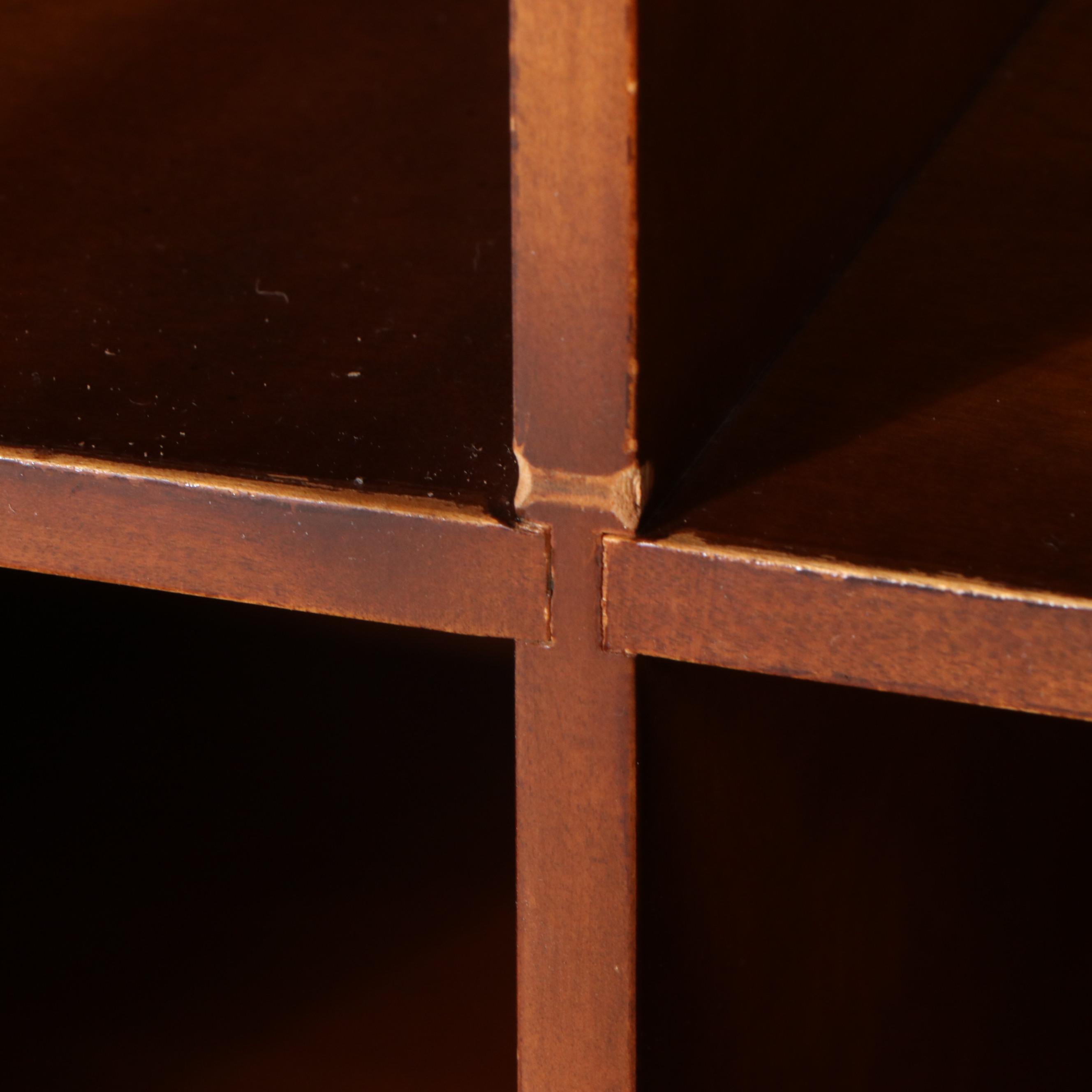 Sheraton Style Mahogany Gentleman's Chest, Mid to Late 20th Century