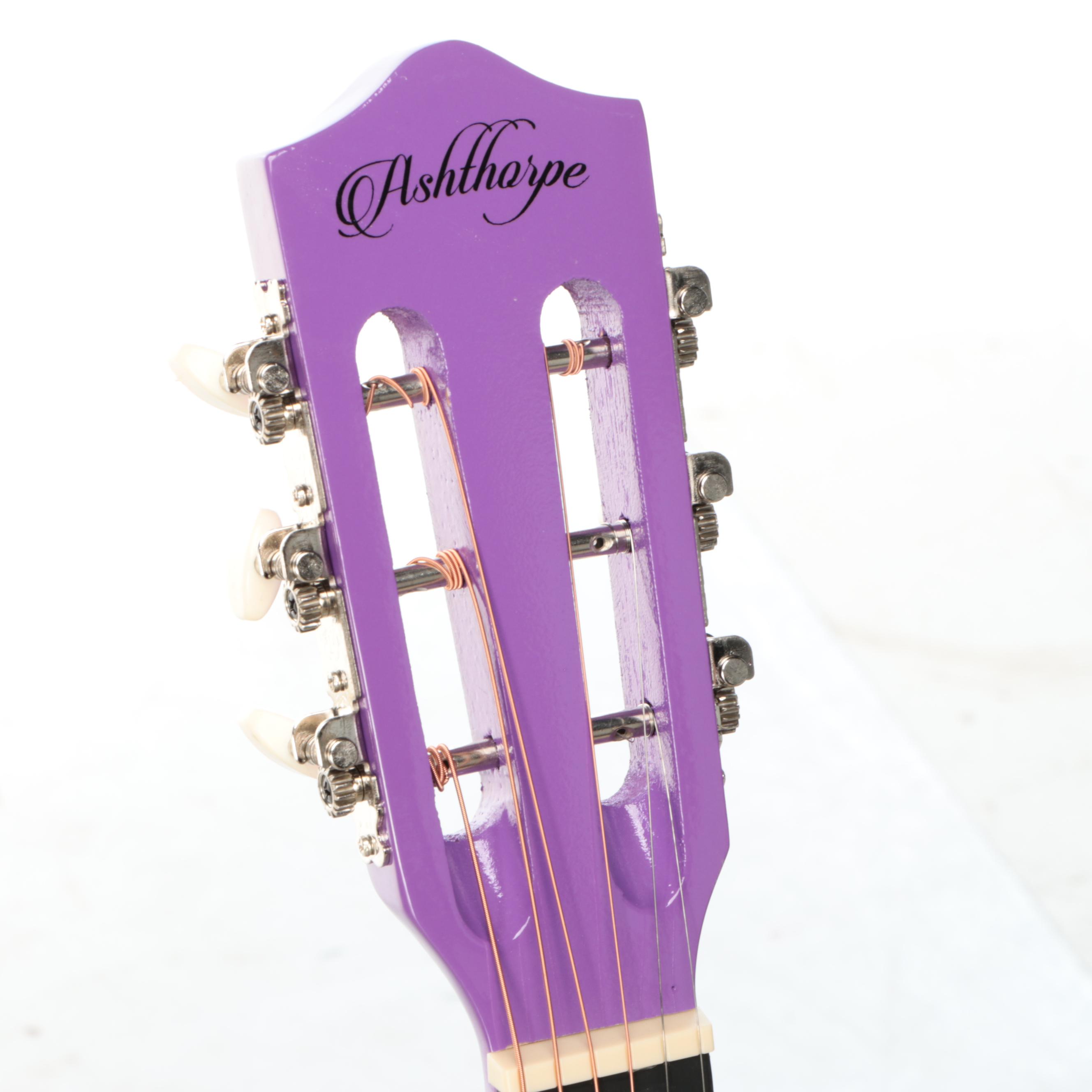 Taylor Swift Decal-Signed Ashthorpe Acoustic Guitar, JSA